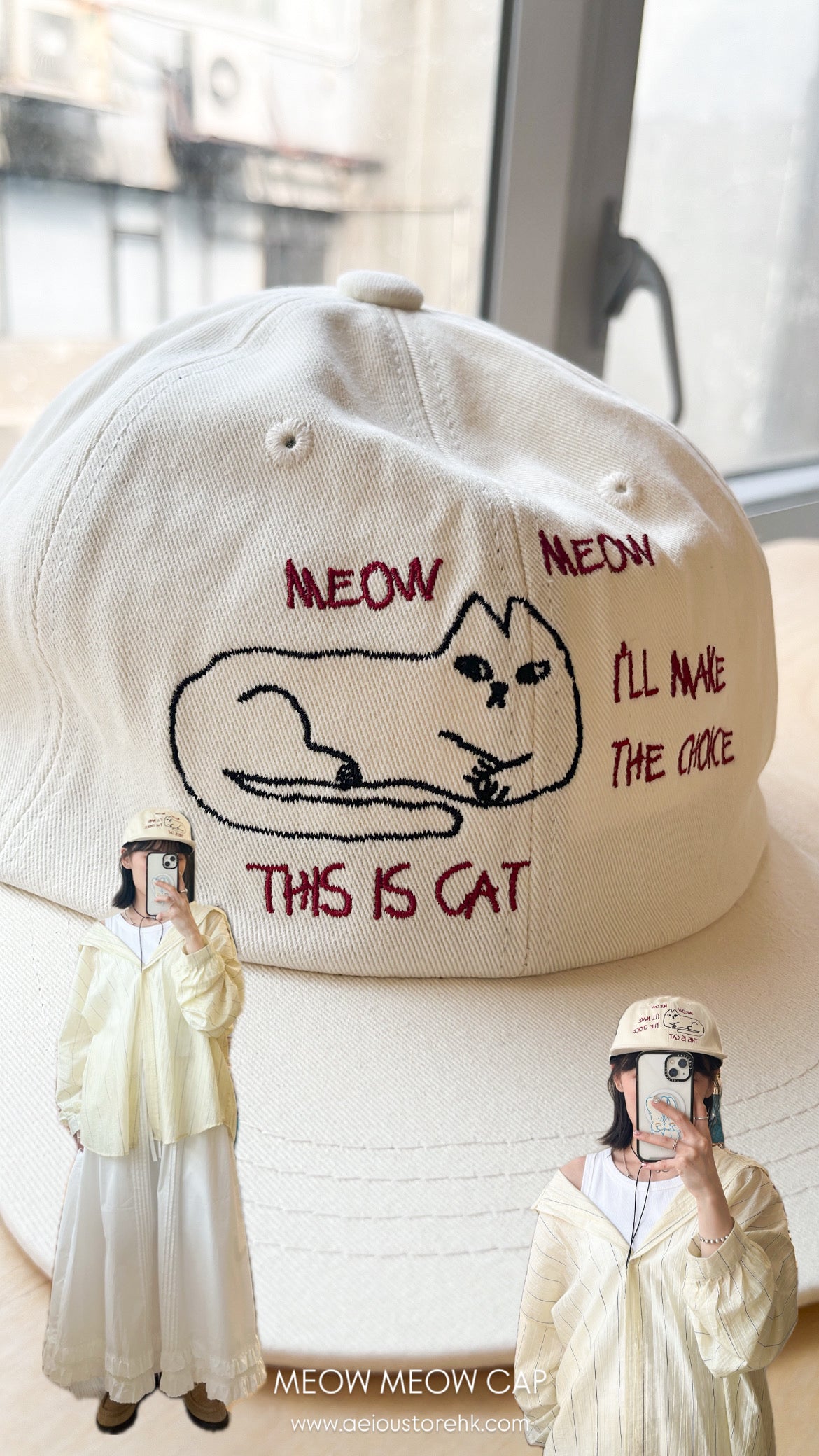 H35- MEOW MEOW Cap