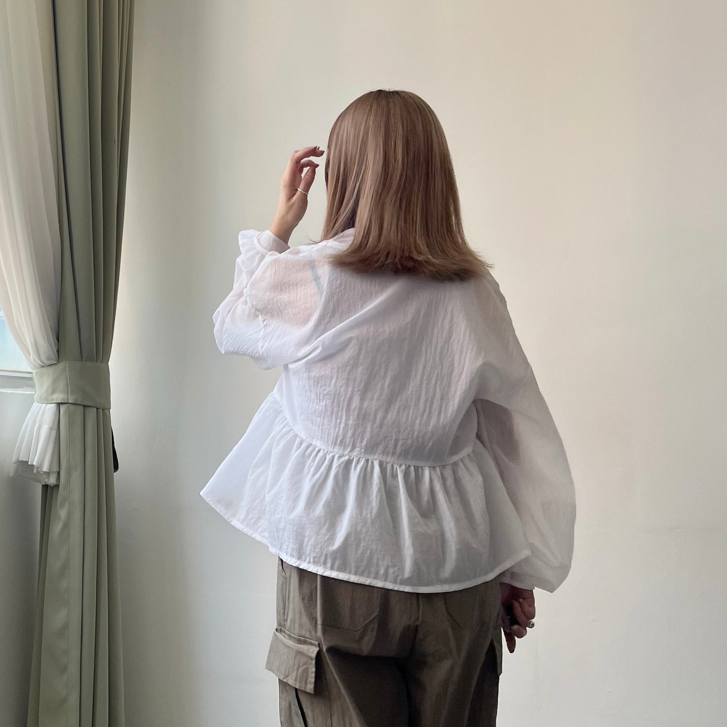 早鳥優惠 TP186- Jellyfish See-through Cardigan | White | Yellow | Grey