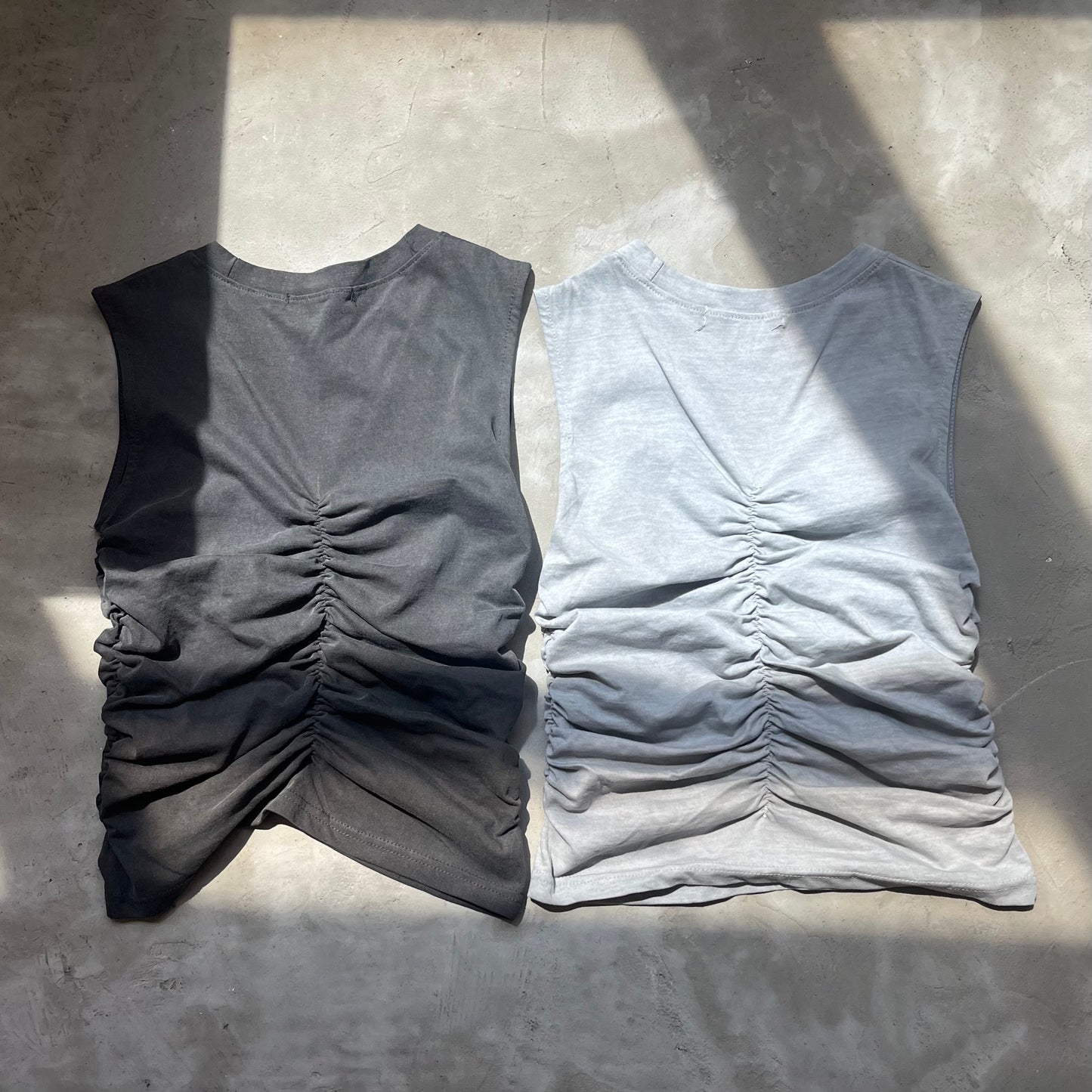 TP193- Quattro Shirling Top | light Grey | Grey