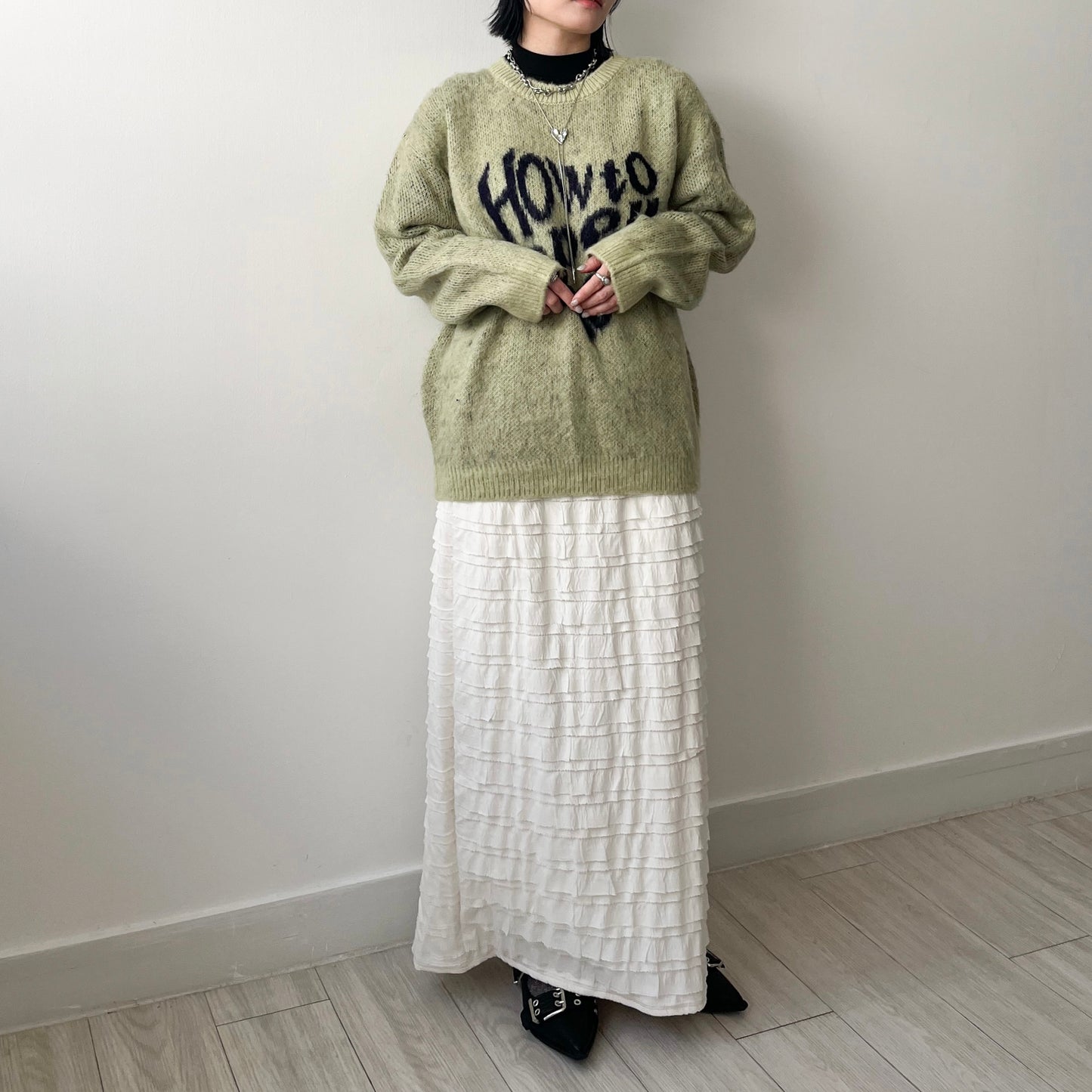 TP456- " HOW TO SPELL LOVE " Sweaters | Pink | Navy | Lime