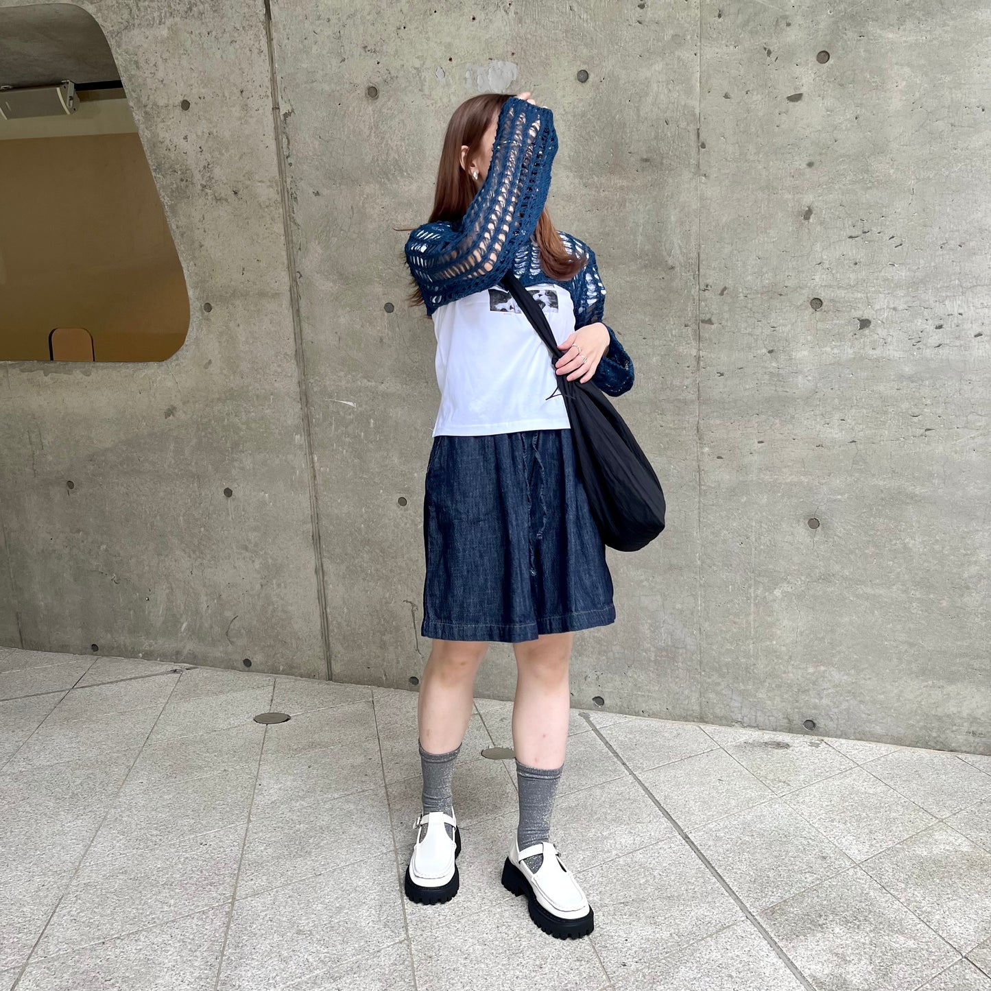 PT26- Indigo Short Denim Pants
