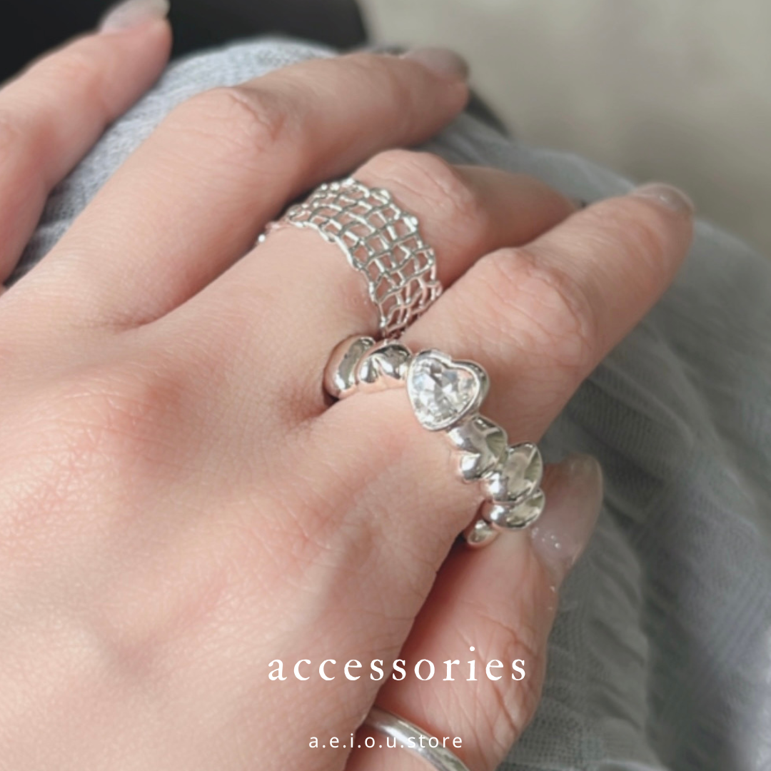 AC139- Hearts Ring