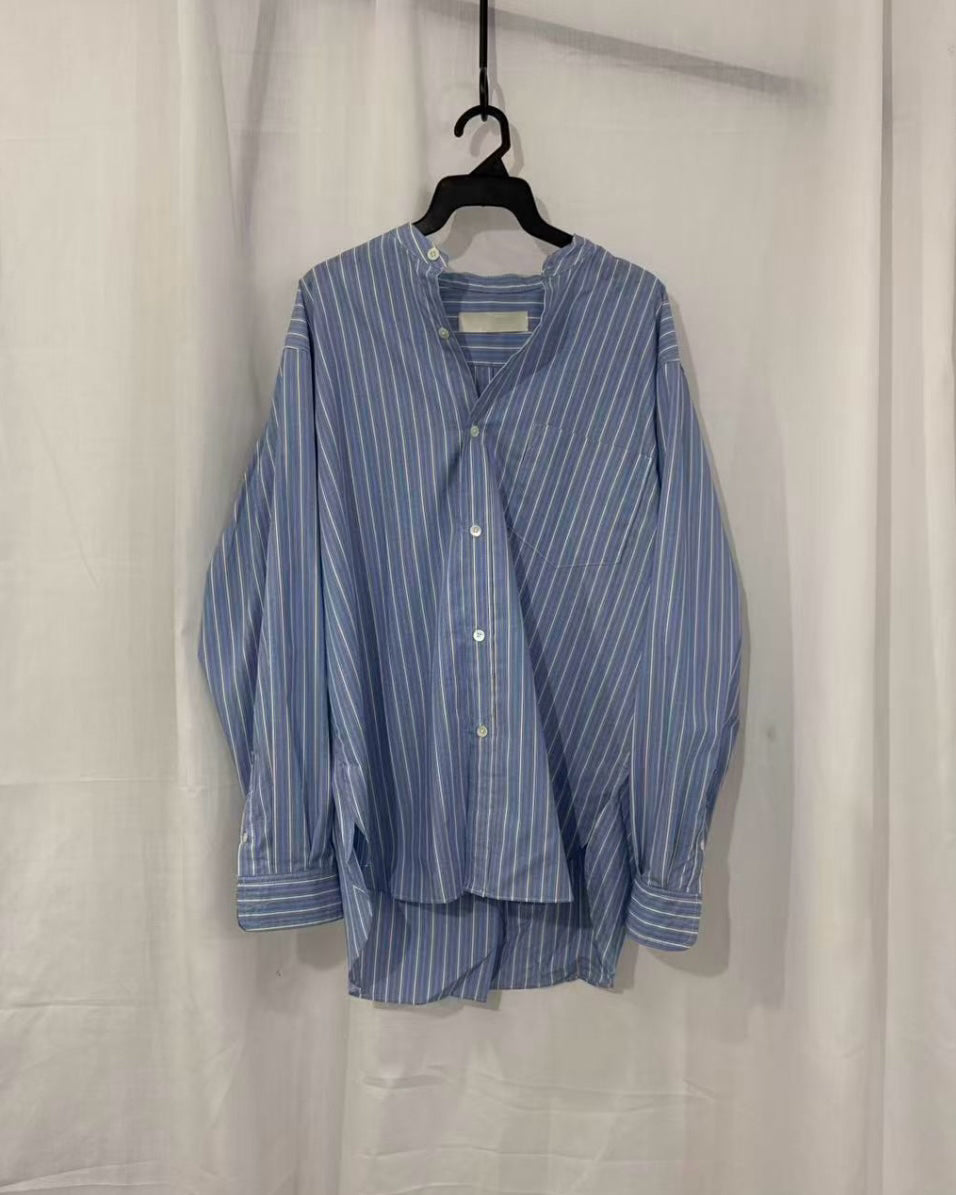 TP714- Classic Blue Stripe Shirt