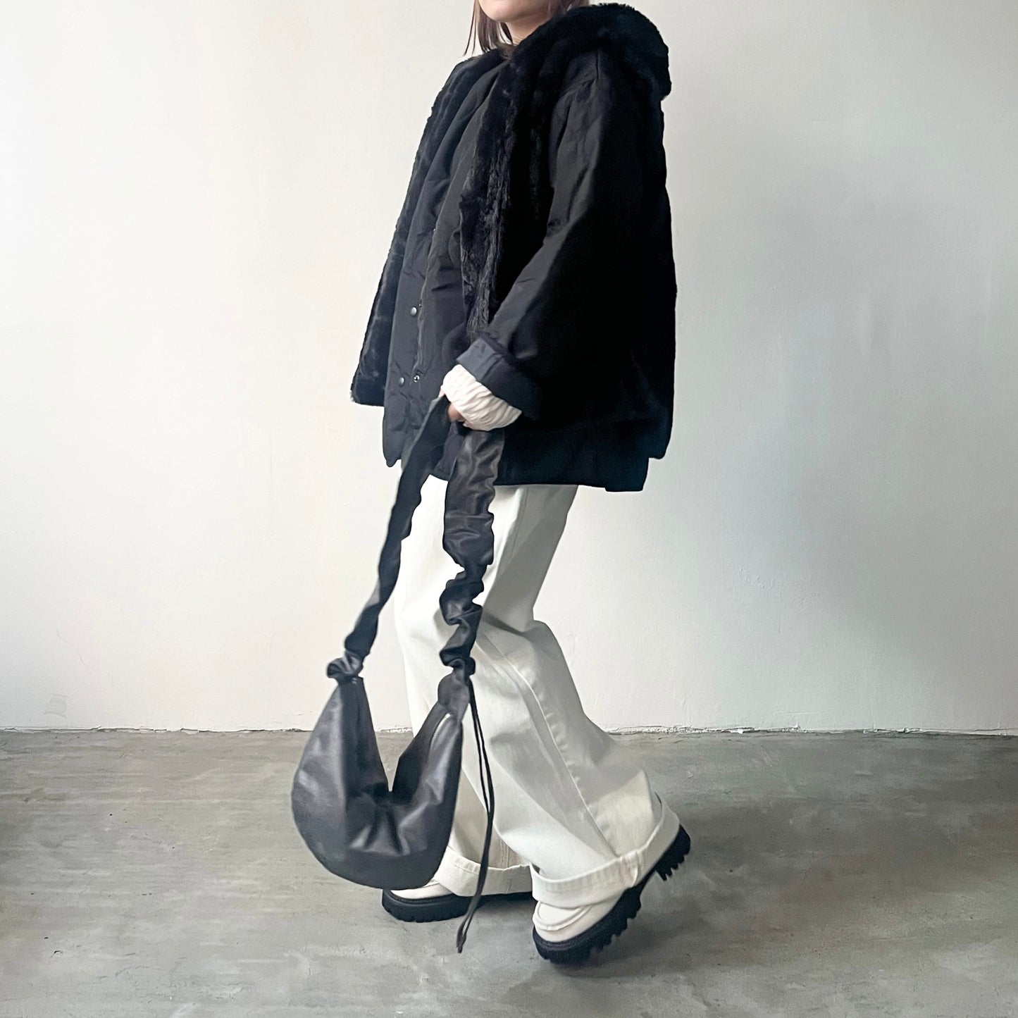JK07- Coat Set | Ivory | Khaki | Black
