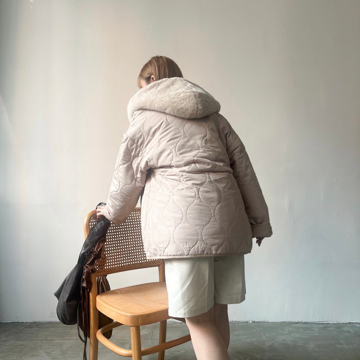 JK07- Coat Set | Ivory | Khaki | Black