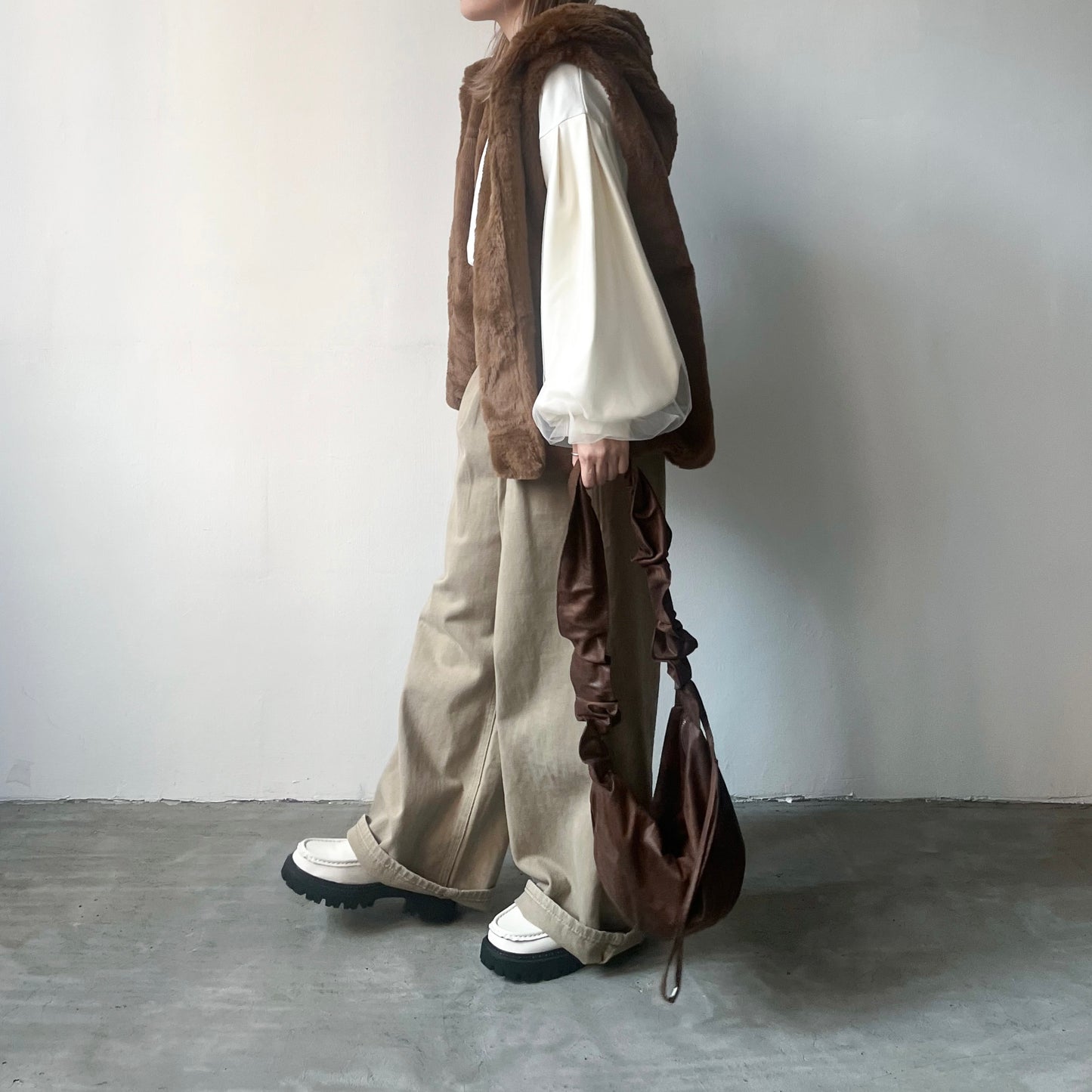 JK07- Coat Set | Ivory | Khaki | Black