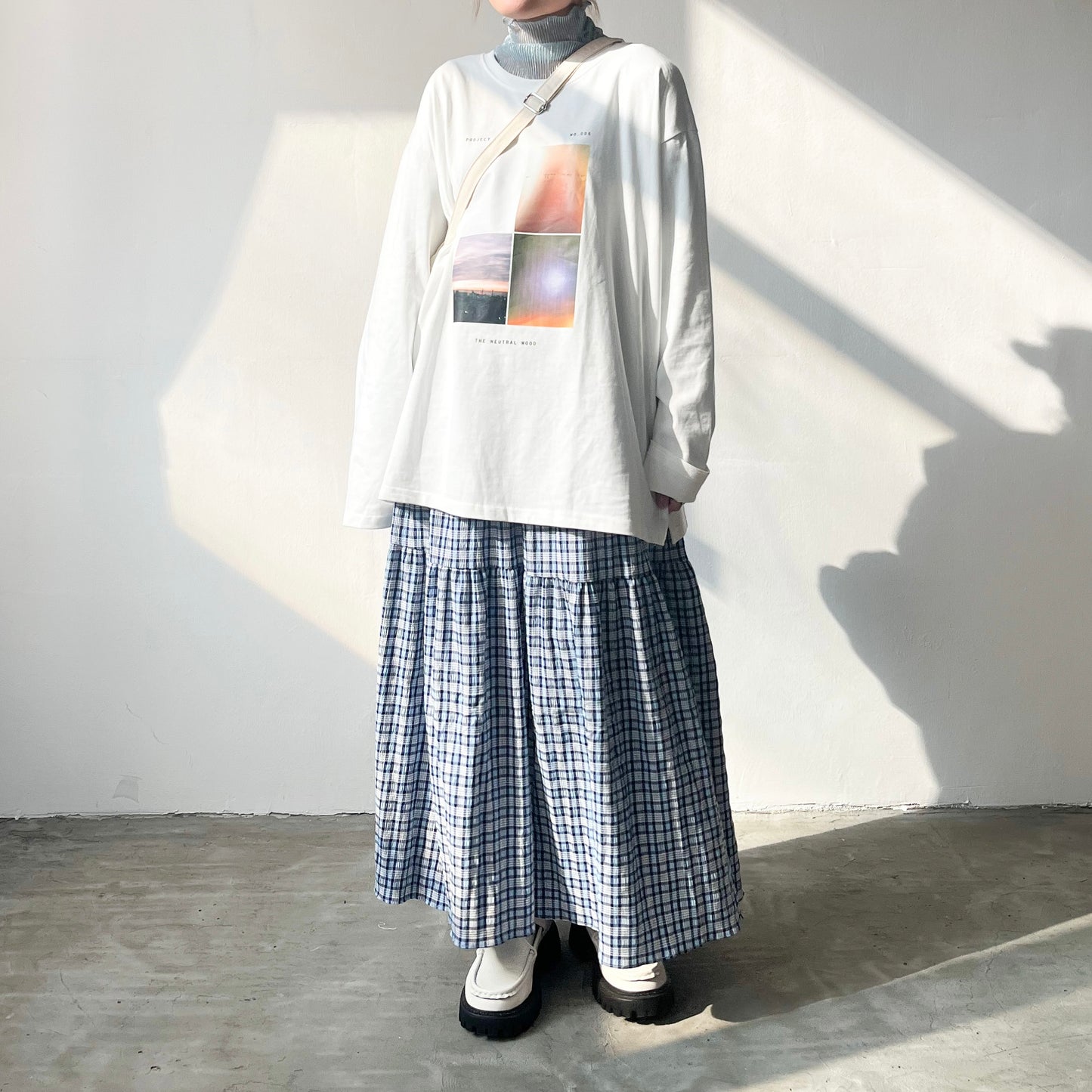 TP211- Bling Pleated Tee | Grey | Blue | Peach