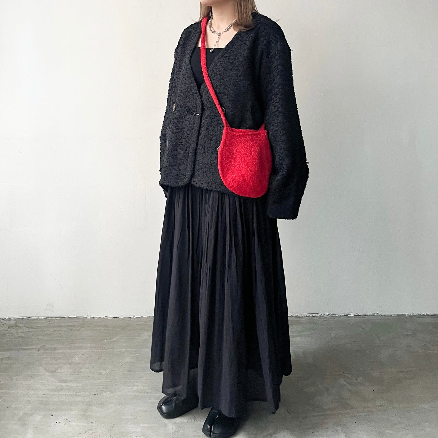 BG22- little Snow Ball bag | White | Red | Navy | Black