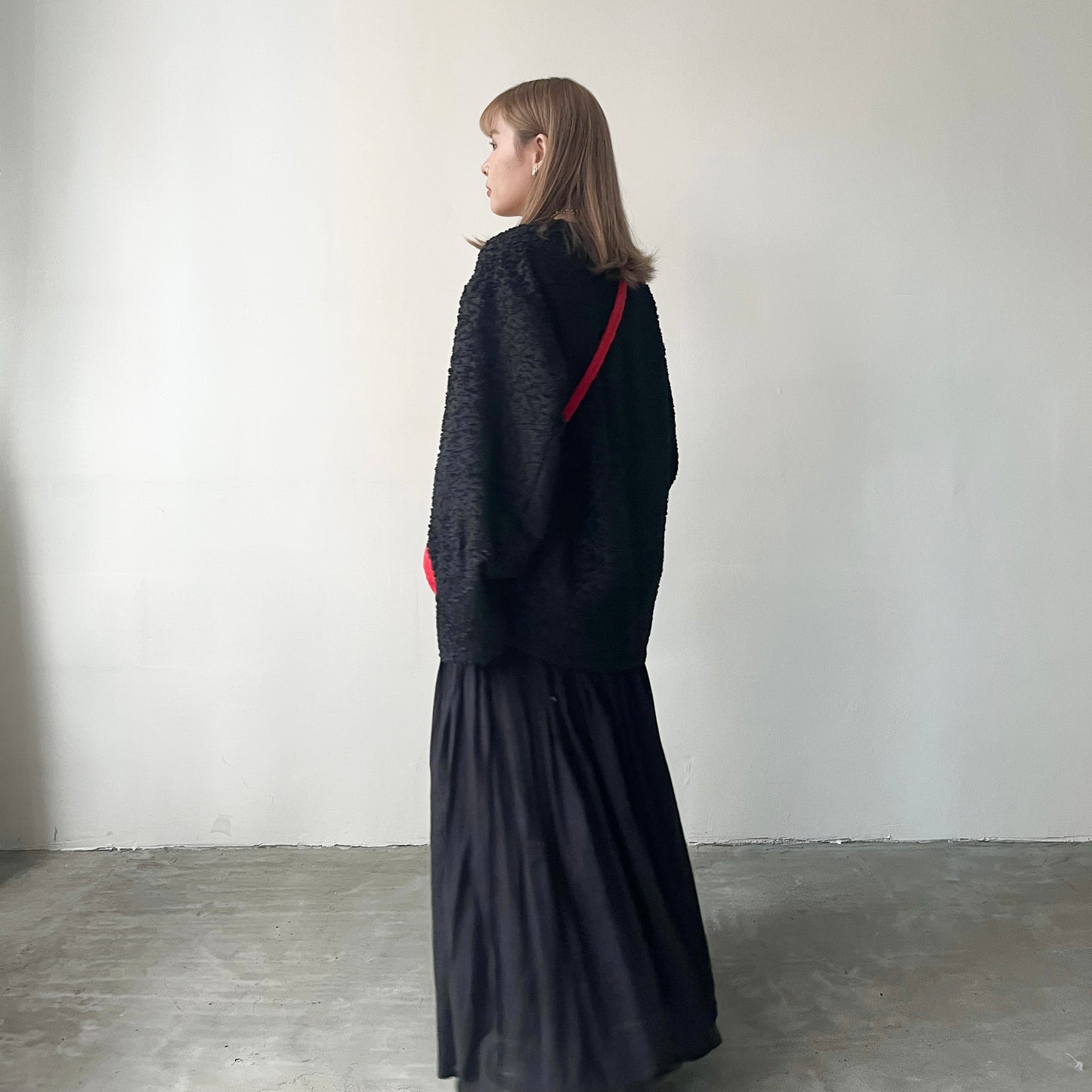 JK03- Texter Jacket | Ivory | Black