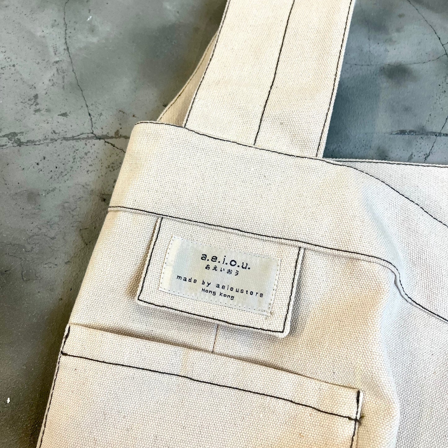 Vol.01 自家製 Big Pocket Bag
