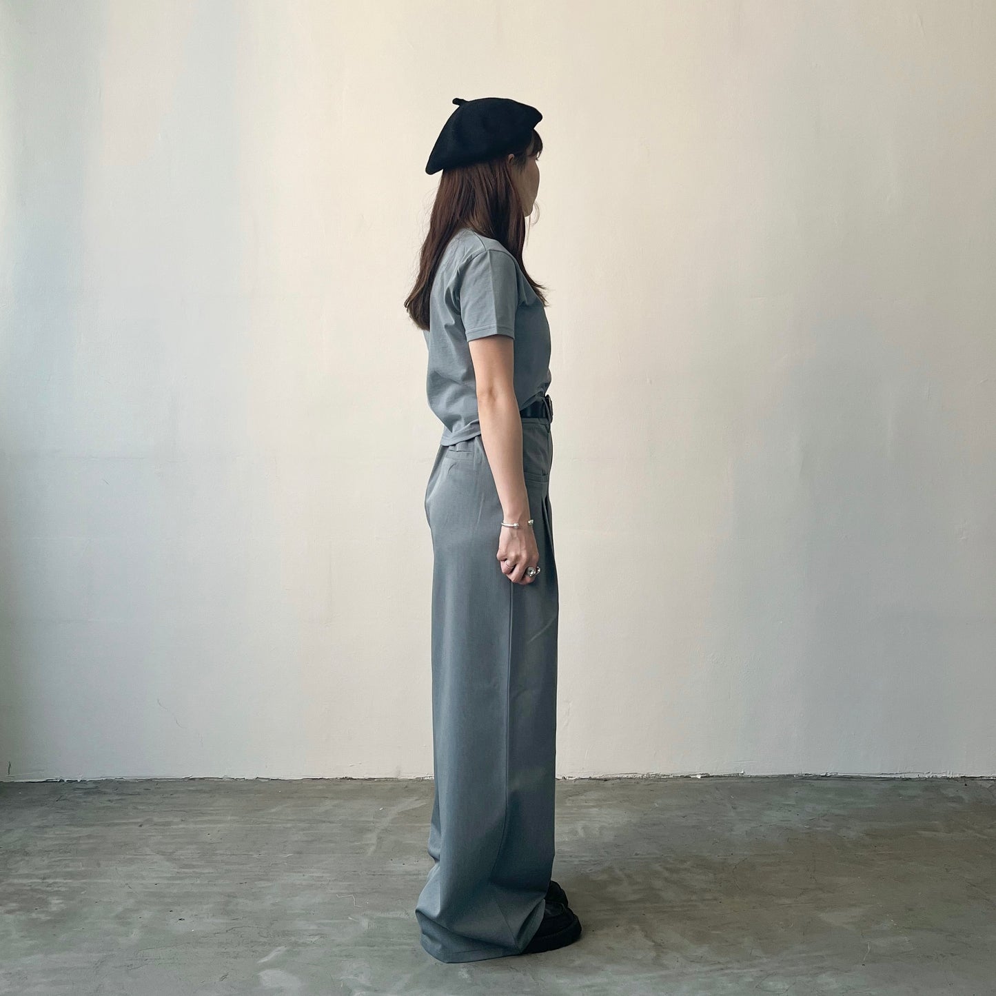 PT18- High waist Long Trousers