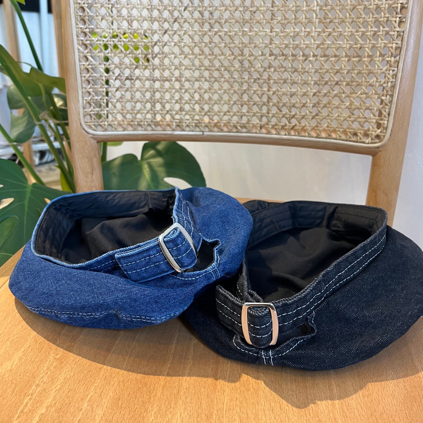 H02- Denim Beret