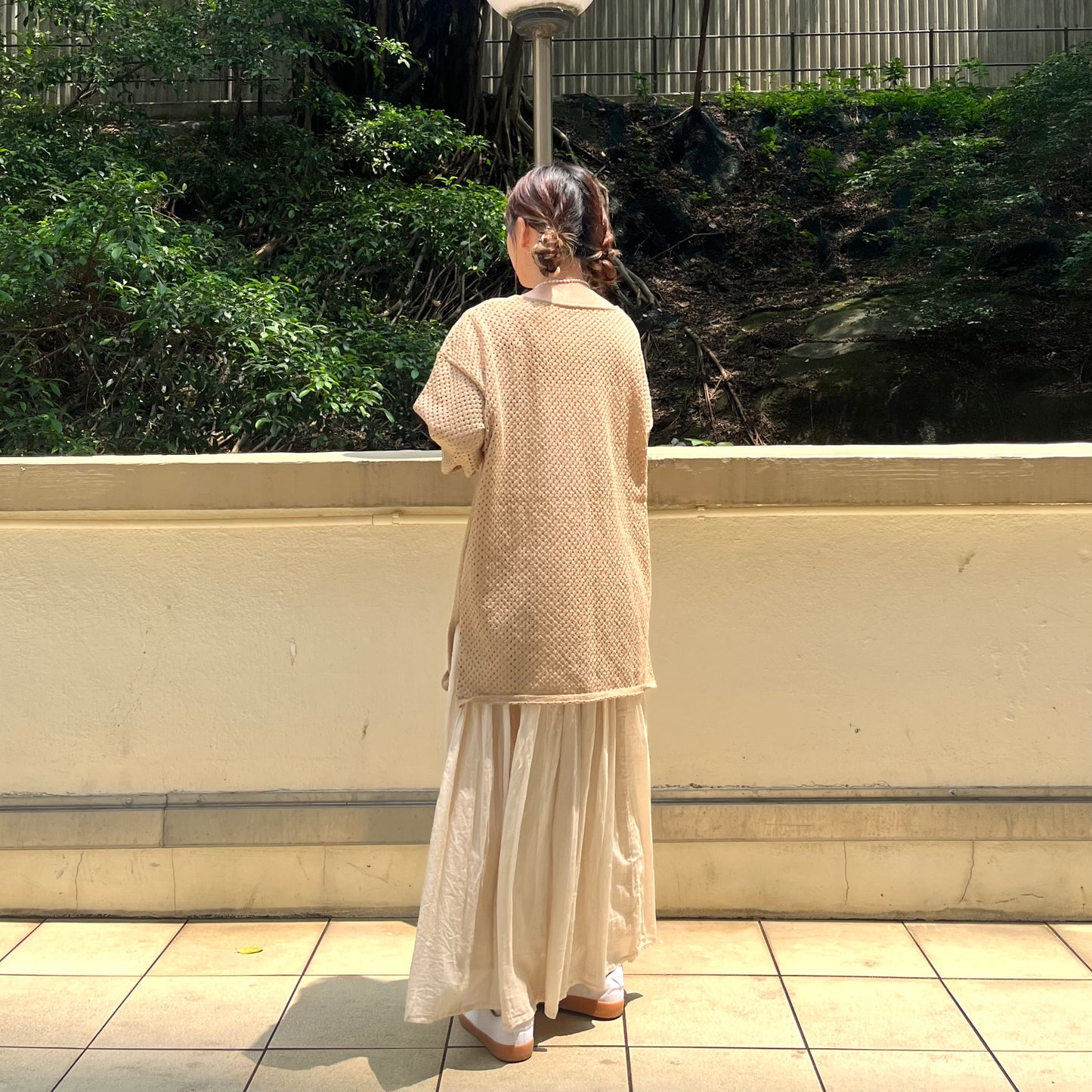 SK25- Indian Soft Cotton Skirt | Natural | Brown | Black