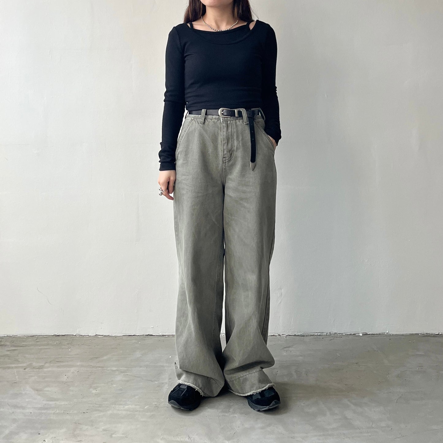 PT07- Sand Color Soso Jeans