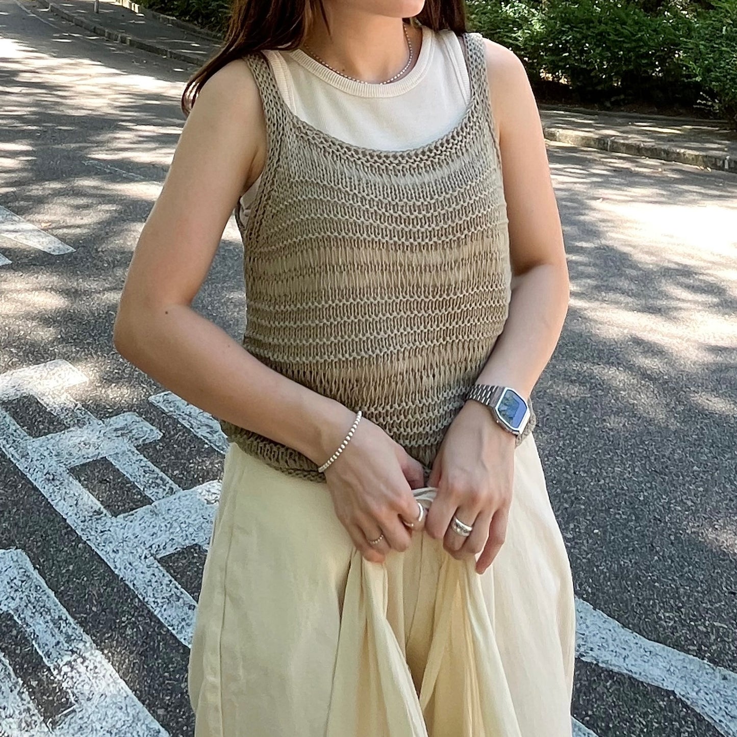 粗幼網網背心