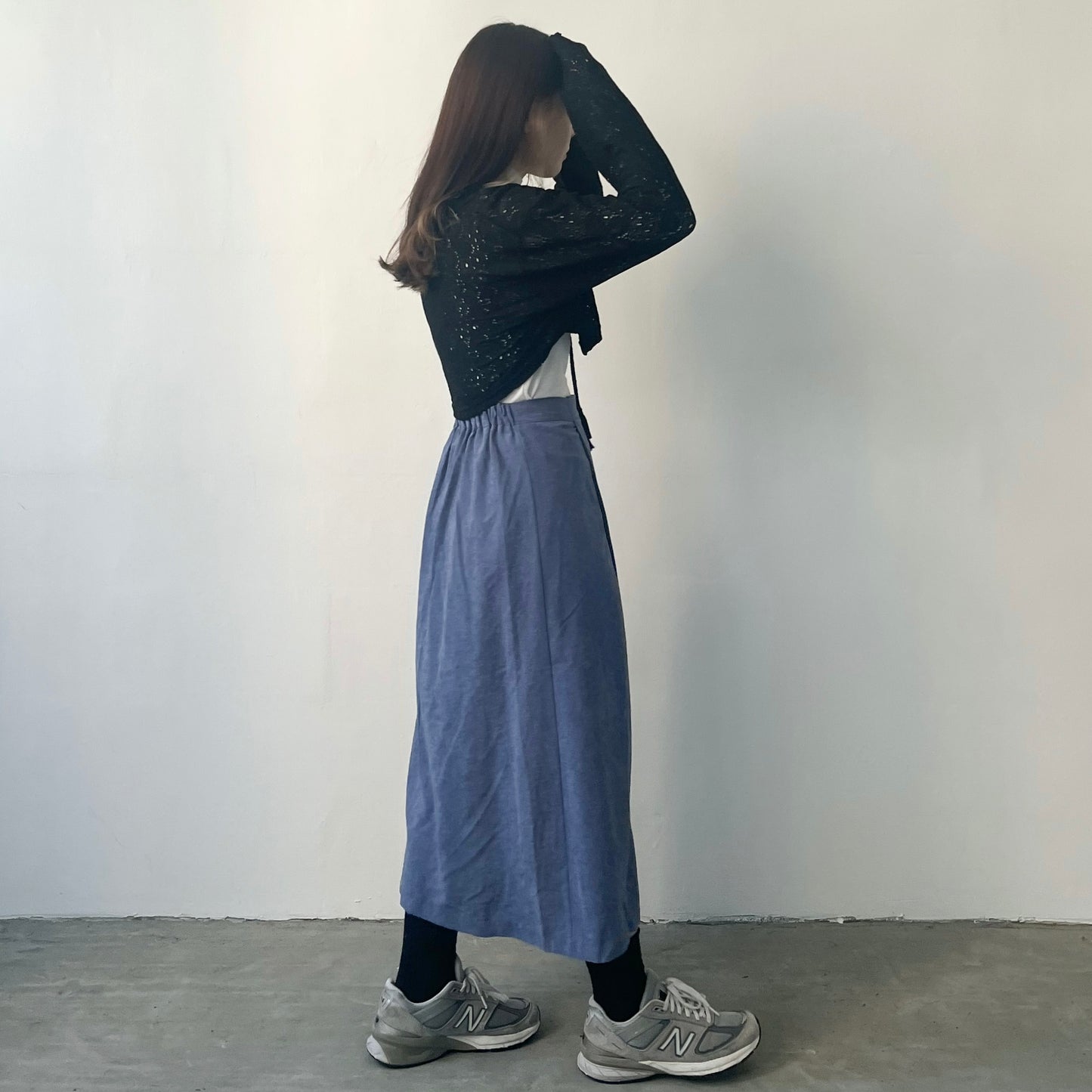 SK10- color straight skirt