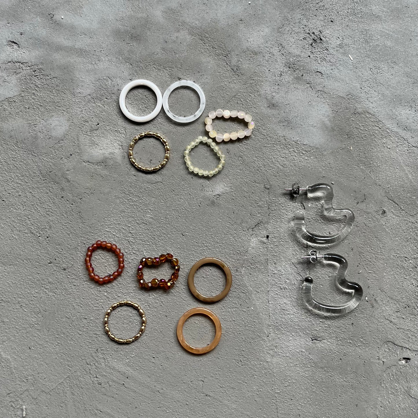 AC16- 焦糖Set Rings