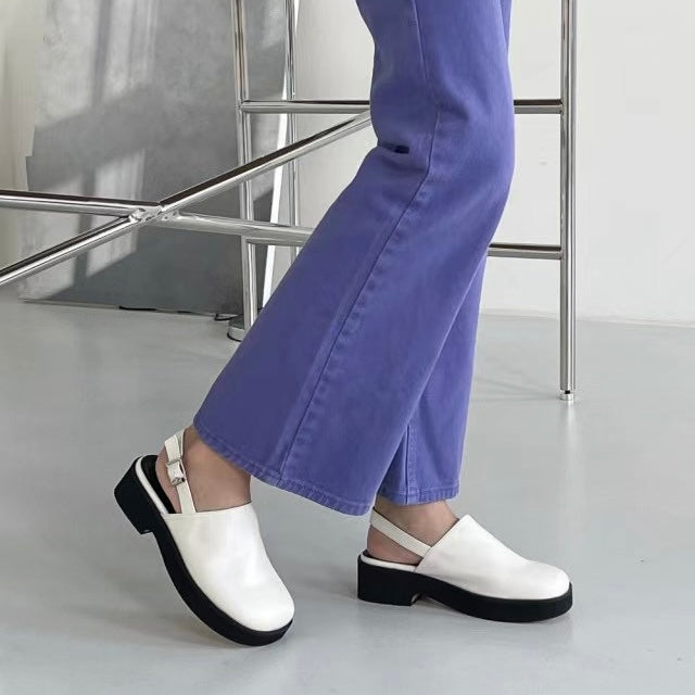 Square Toe Platform Shoes