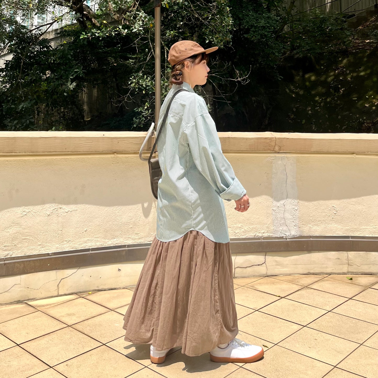SK25- Indian Soft Cotton Skirt | Natural | Brown | Black