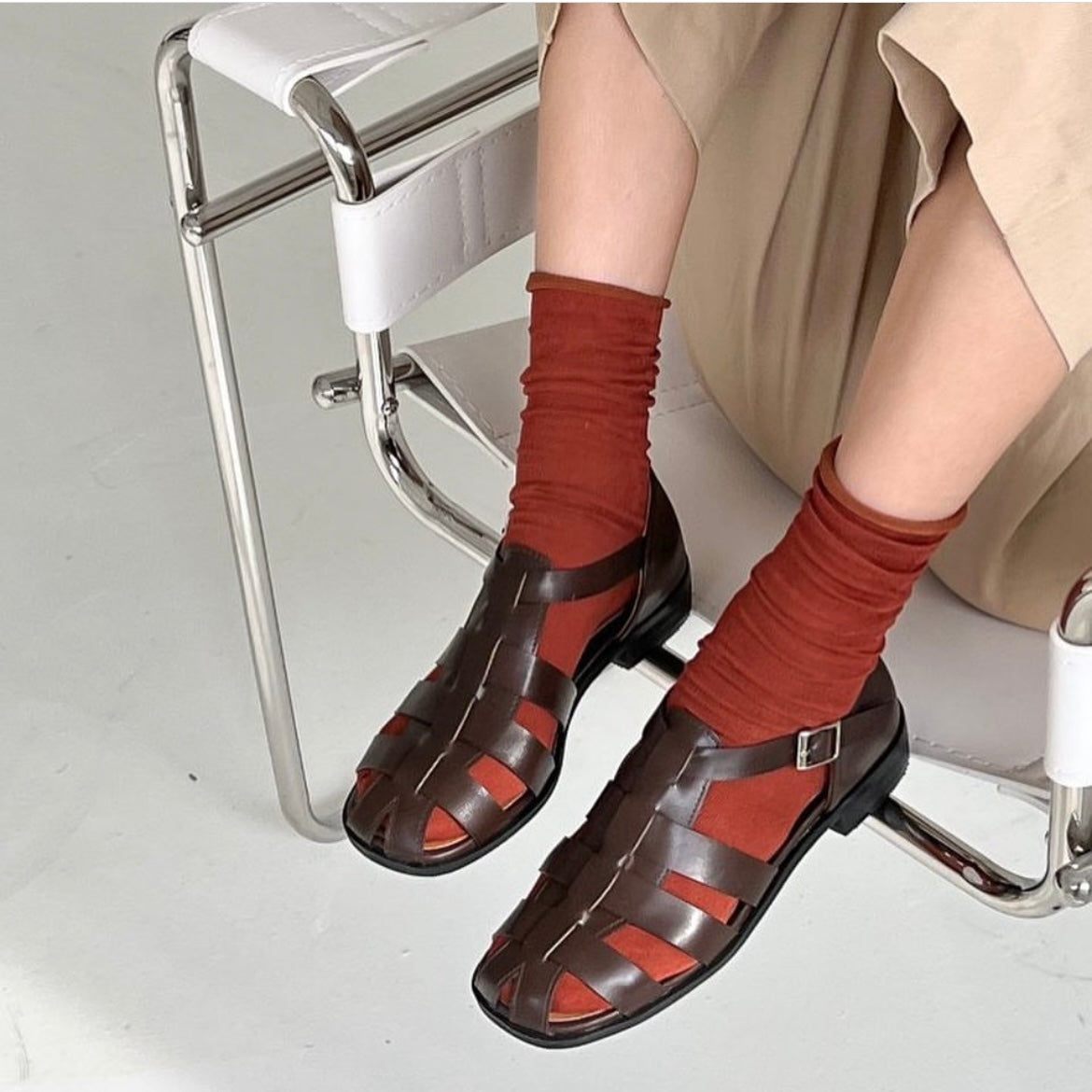 Pre-order Roman Braided Sandals
