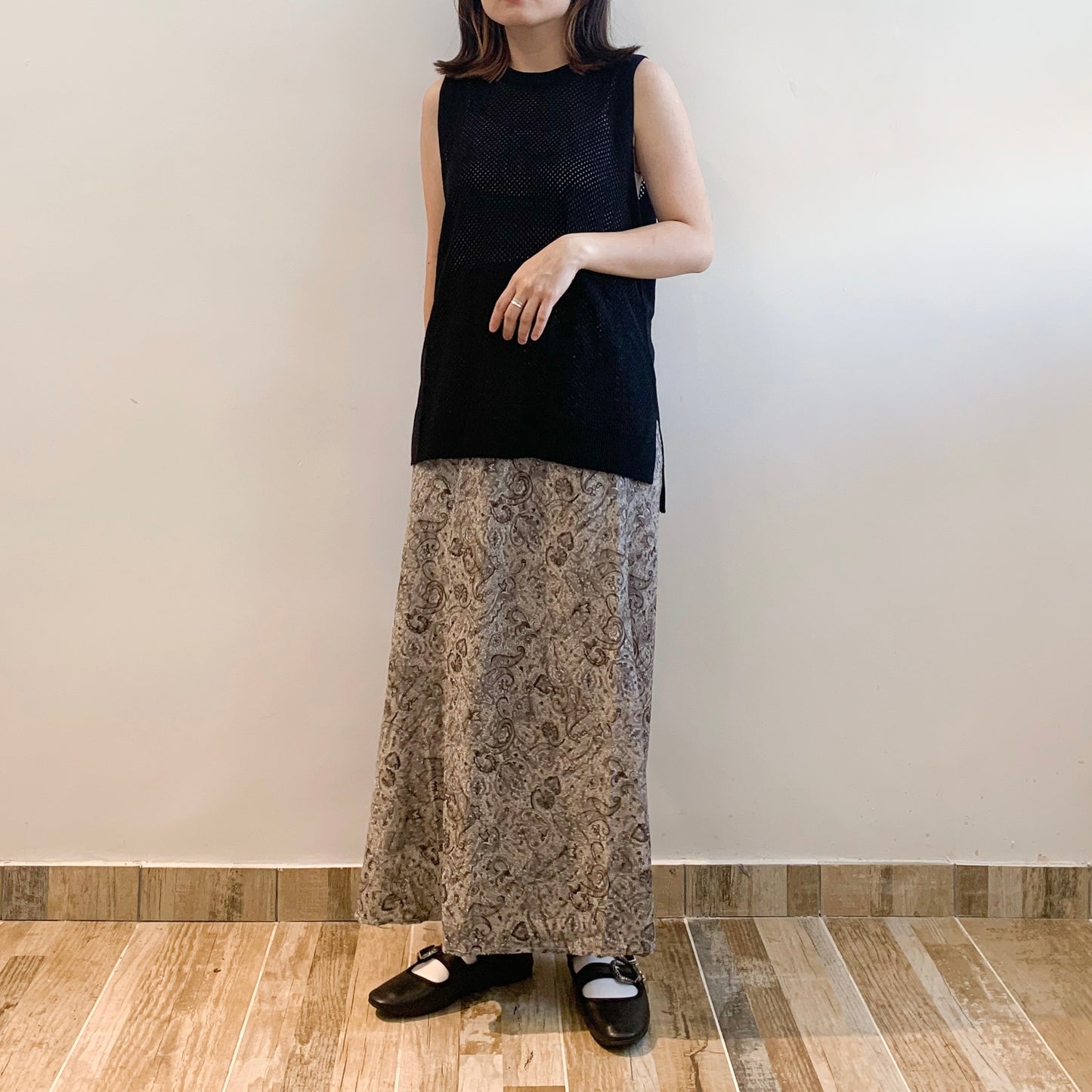 Mesh Knitted Vest