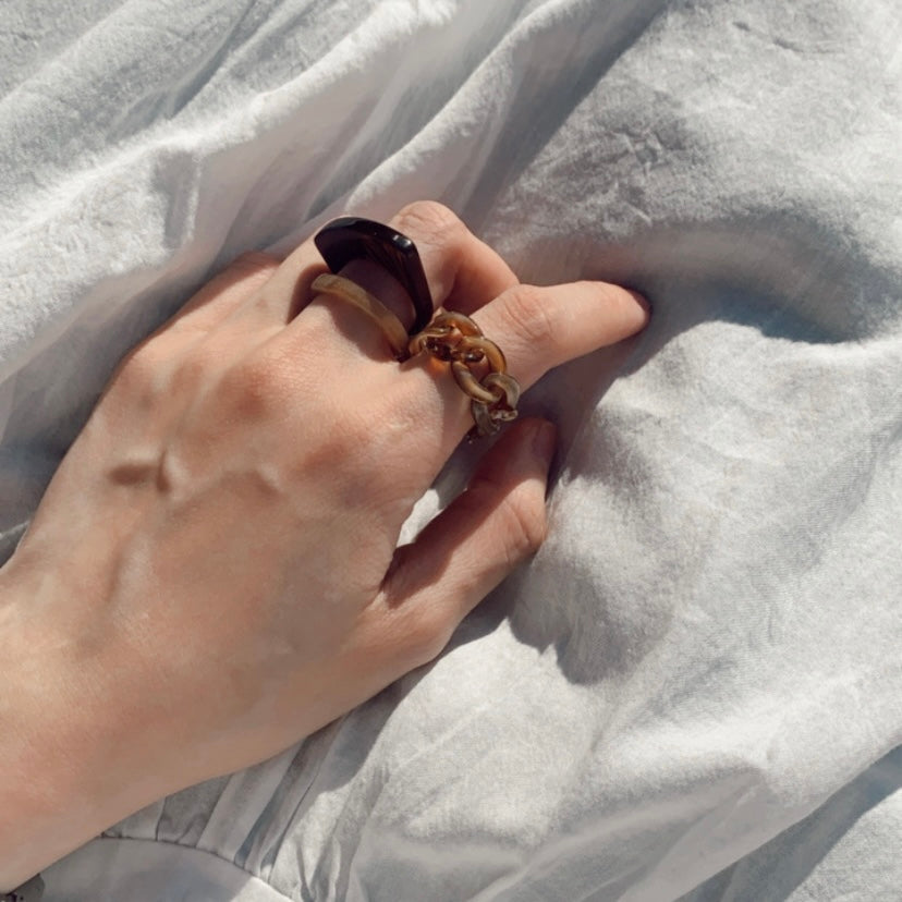 Acrylic 3 in 1 Set Rings
