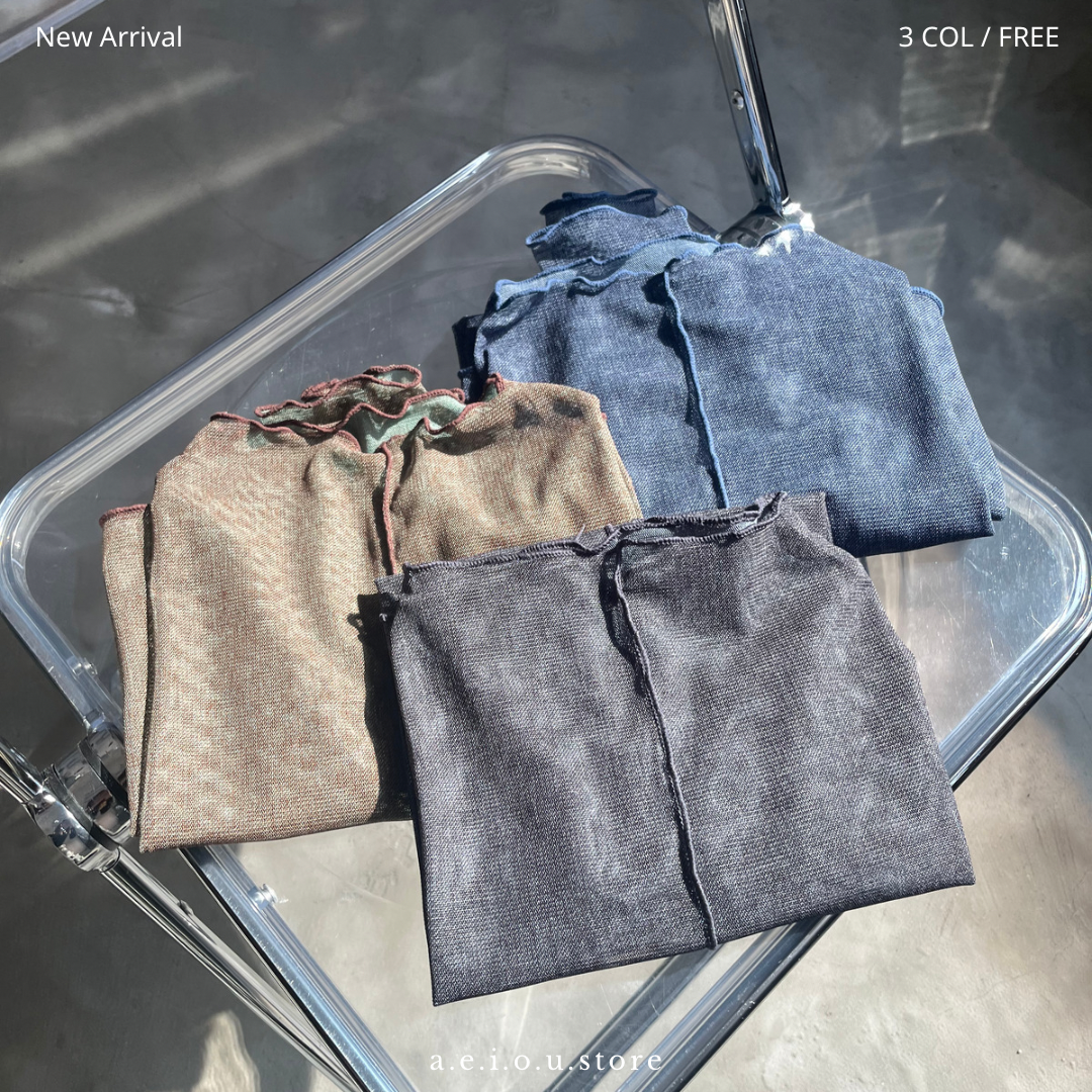 熱賣回歸! TP101- See-through Top | Black | Blue | Brown | Green | Purple
