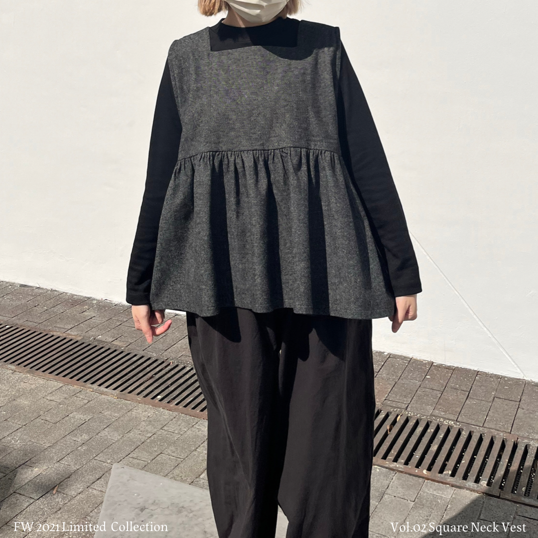 Vol.02 Square Neck Vest