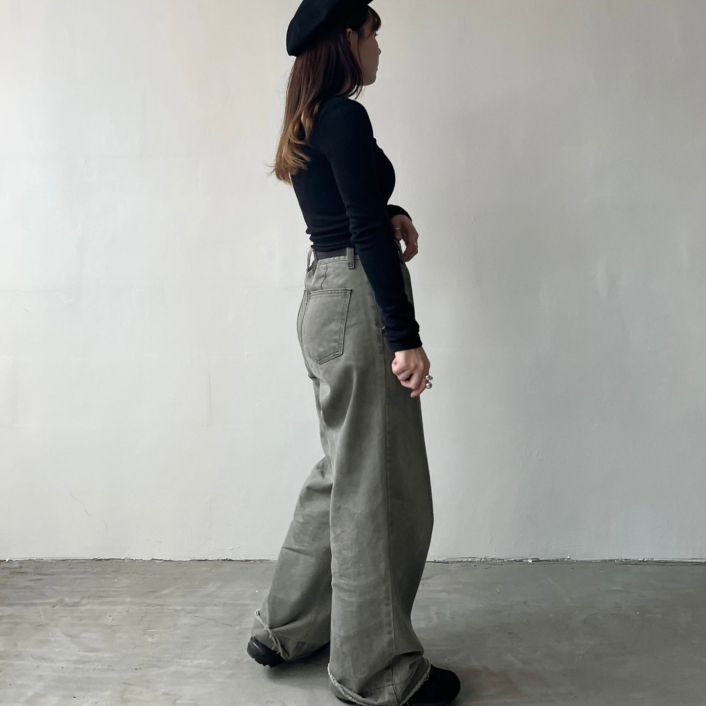 PT07- Sand Color Soso Jeans
