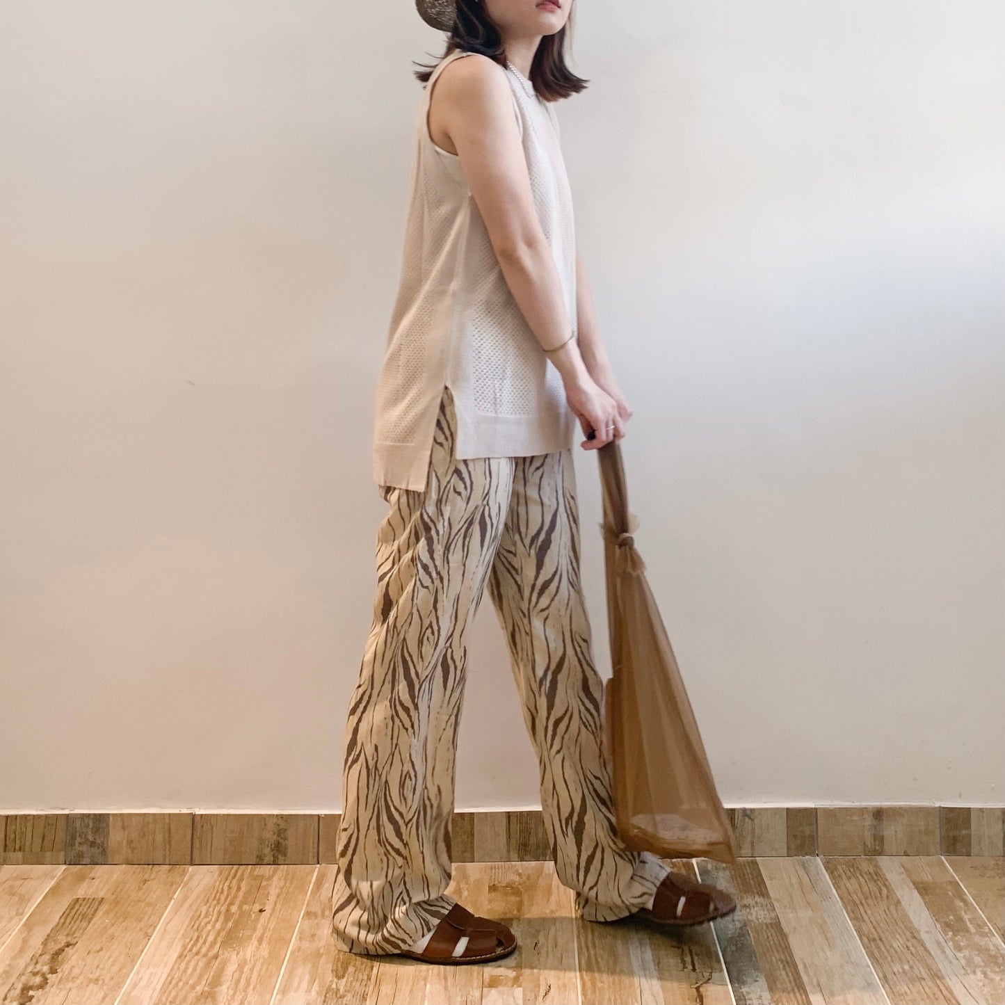Mesh Knitted Vest