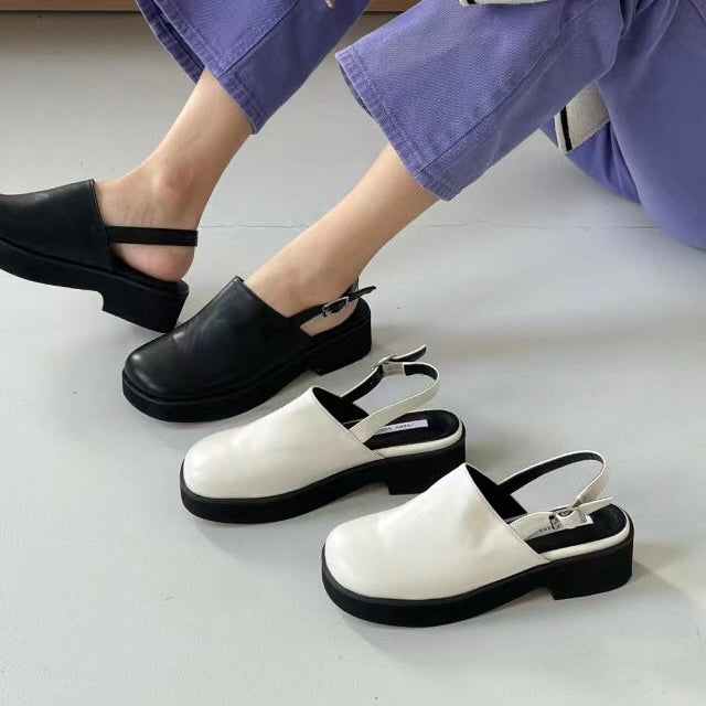Square Toe Platform Shoes