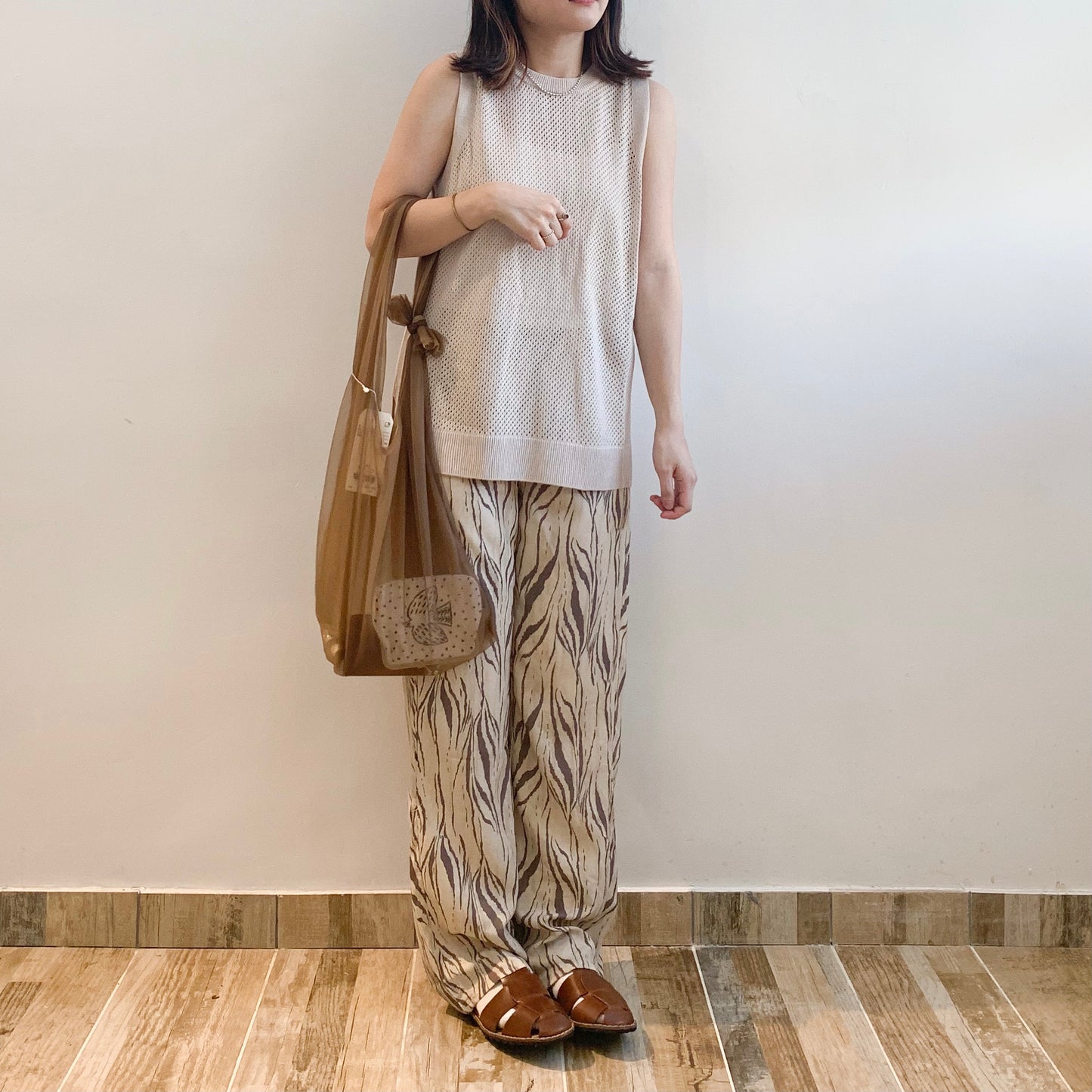 Mesh Knitted Vest