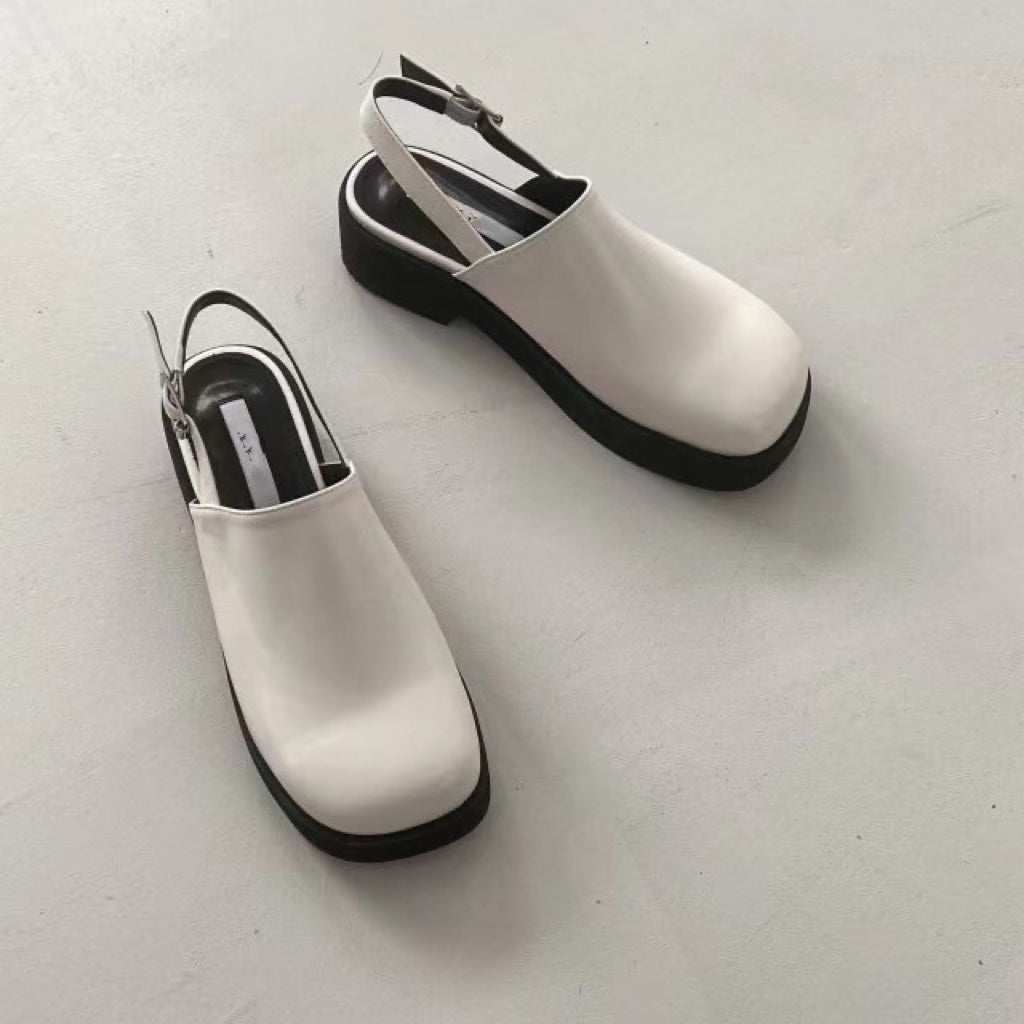 Square Toe Platform Shoes