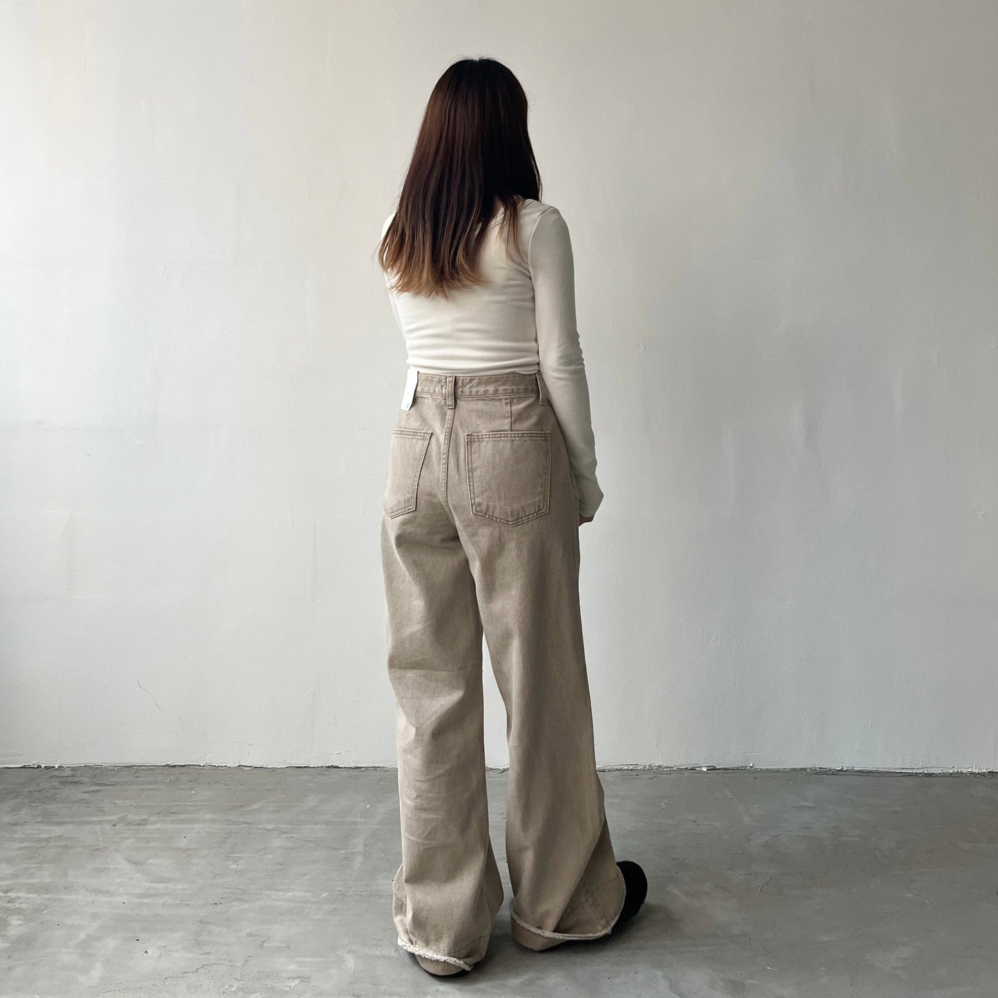 PT07- Sand Color Soso Jeans