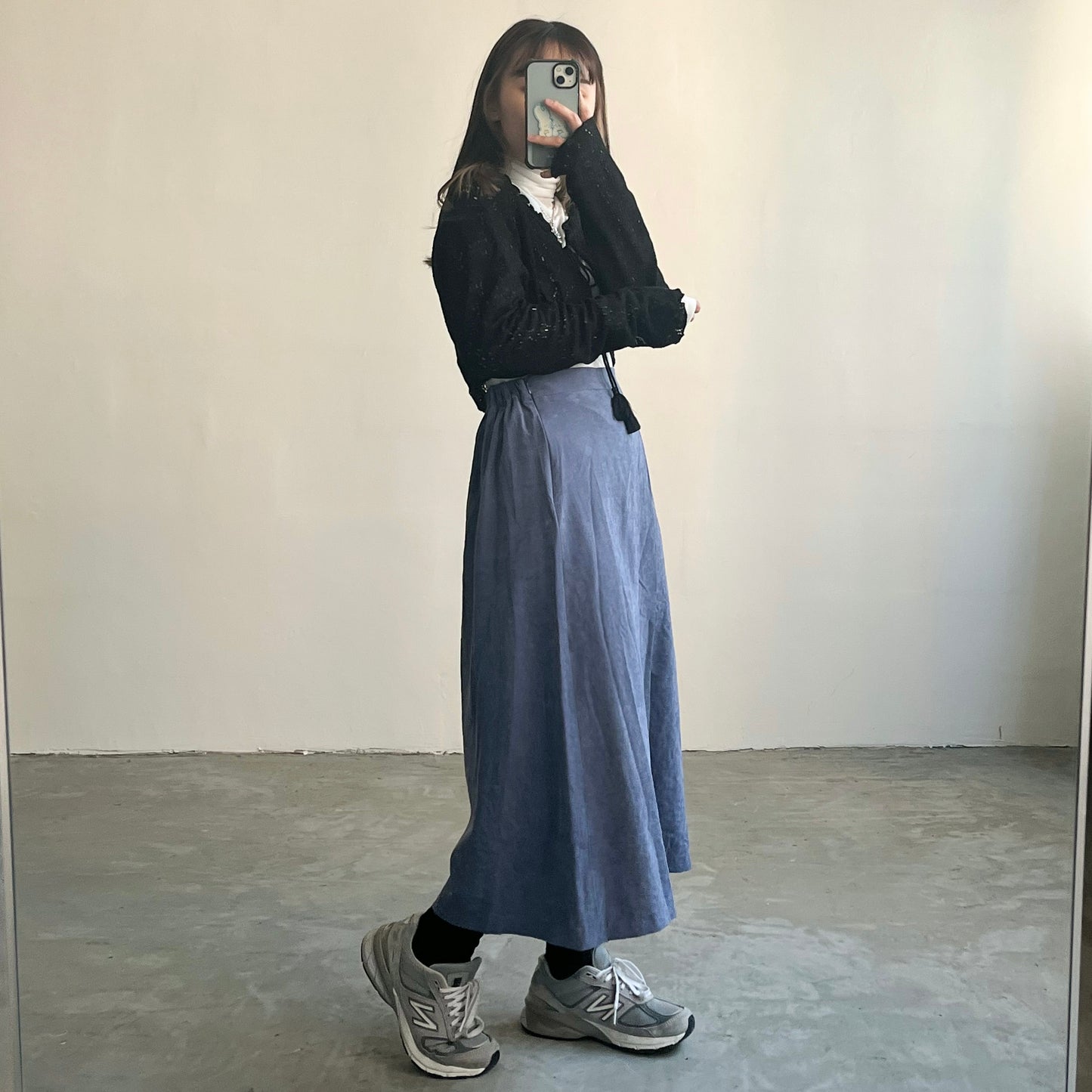 SK10- color straight skirt