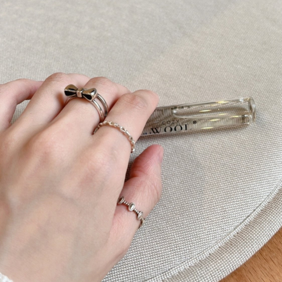 S925 Ribbon Ring