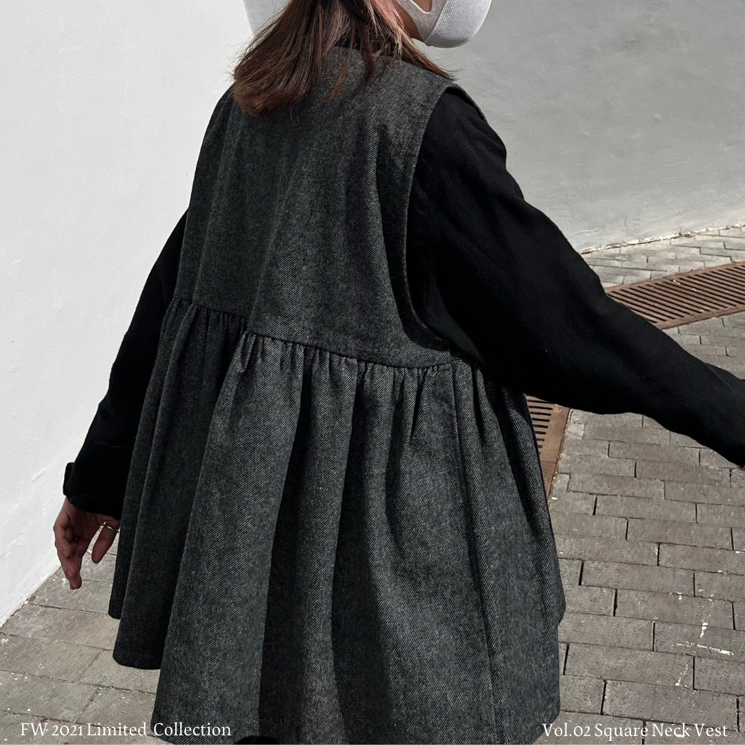 Vol.02 Square Neck Vest