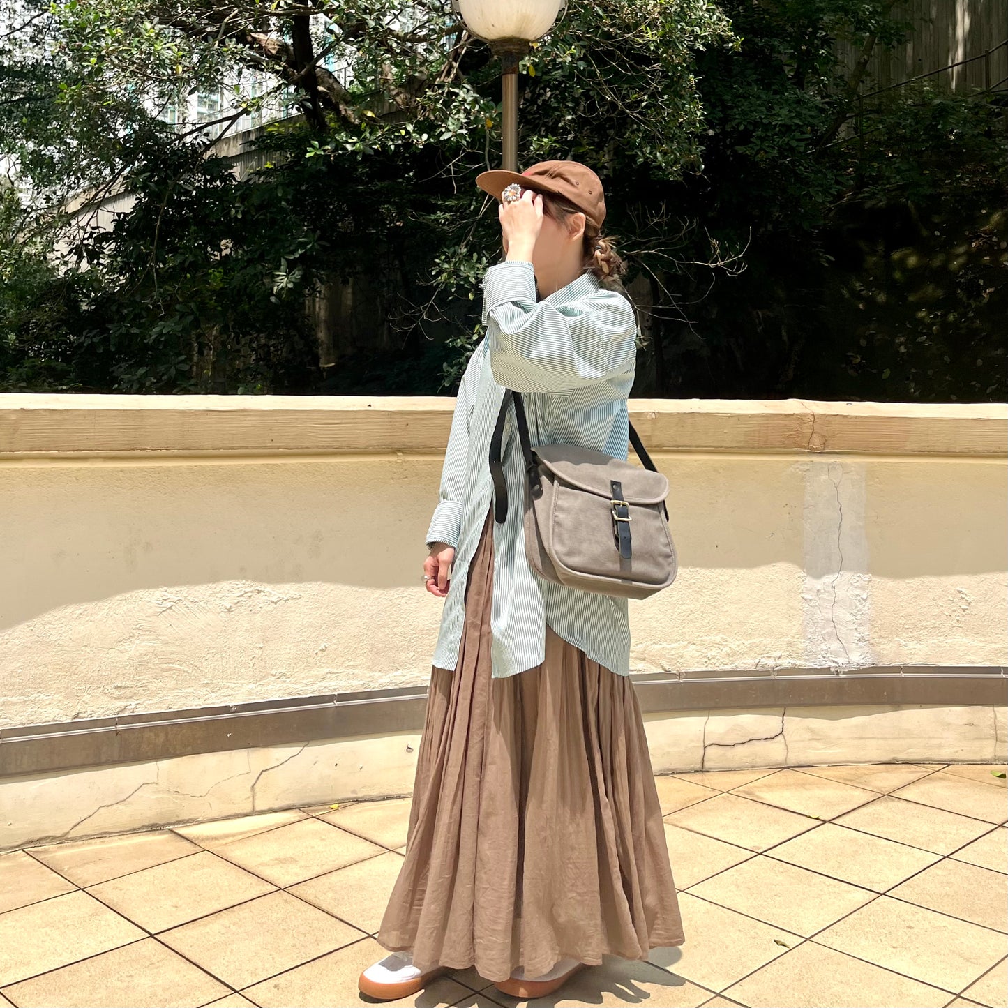 SK25- Indian Soft Cotton Skirt | Natural | Brown | Black