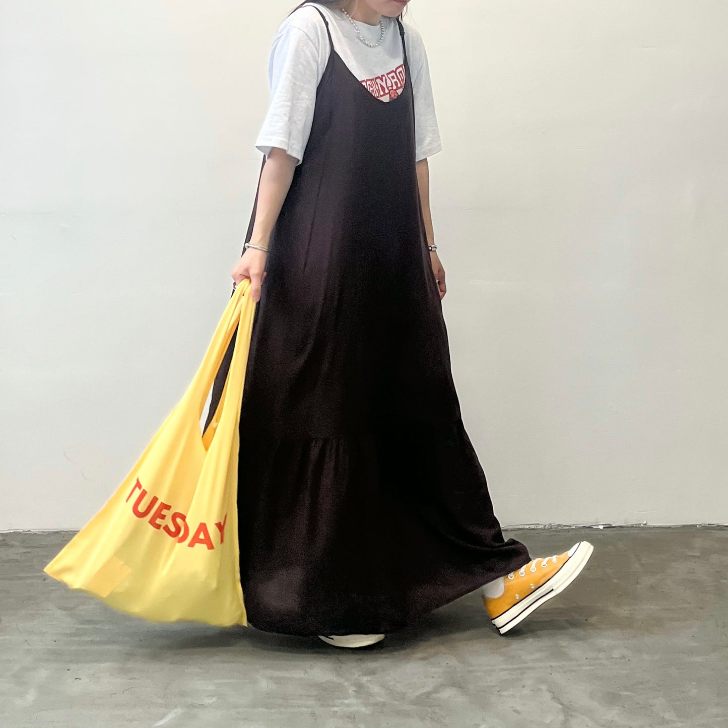OP17- Cusual Cotton 2 way OPS | Brown | Black