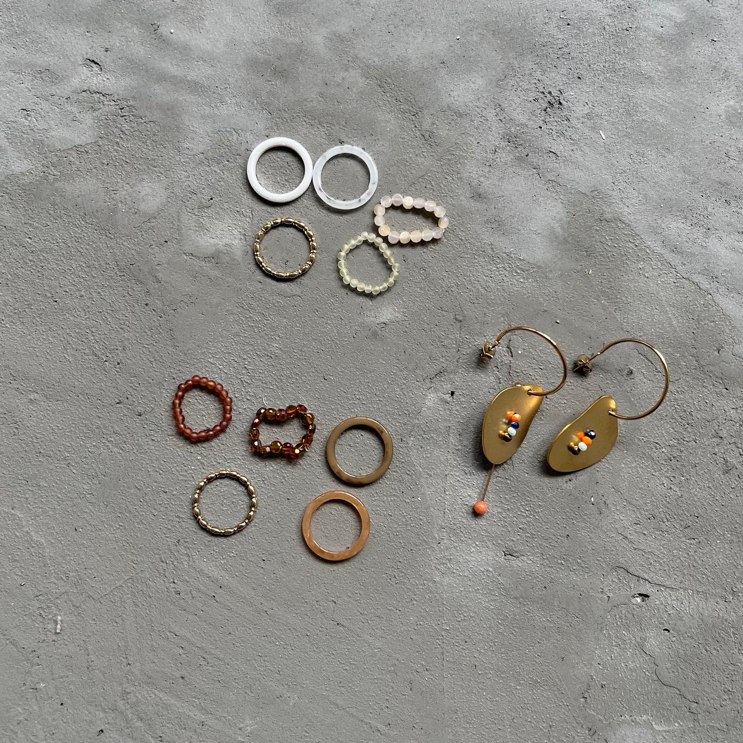 AC16- 焦糖Set Rings