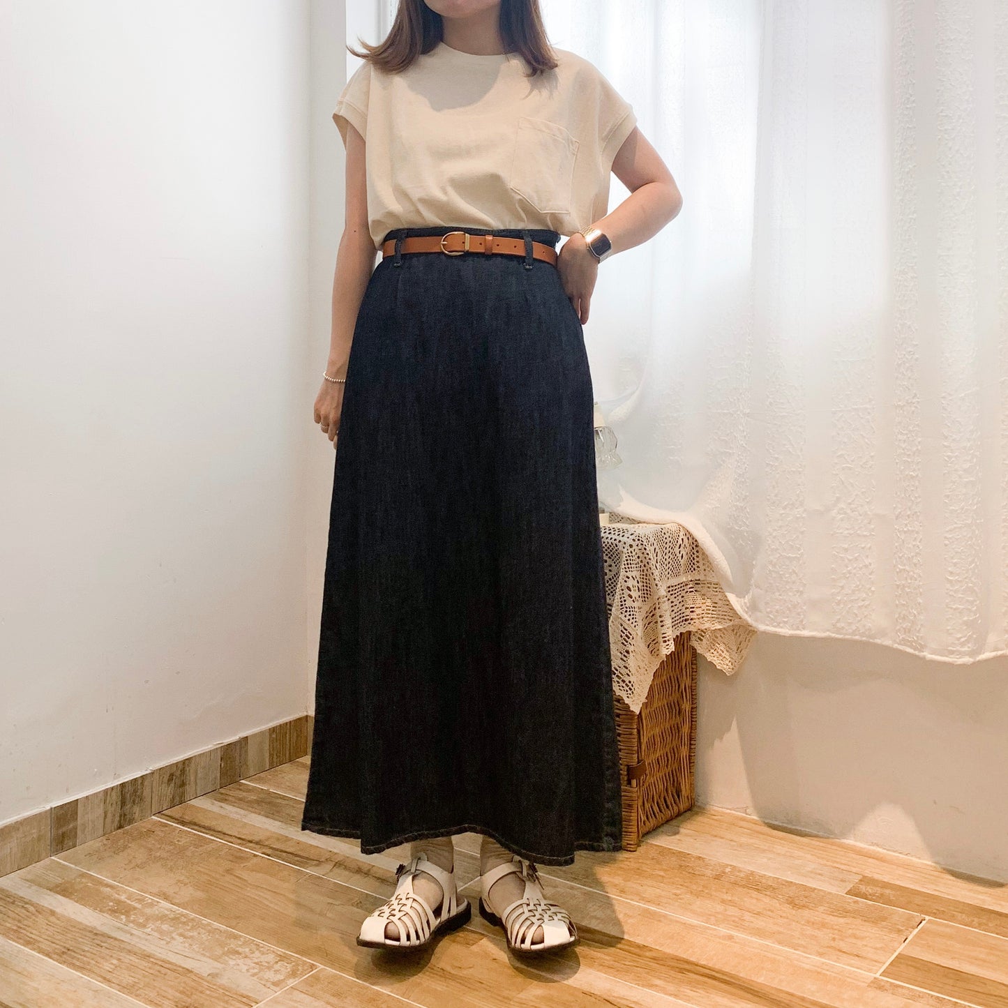 Denim Skirt