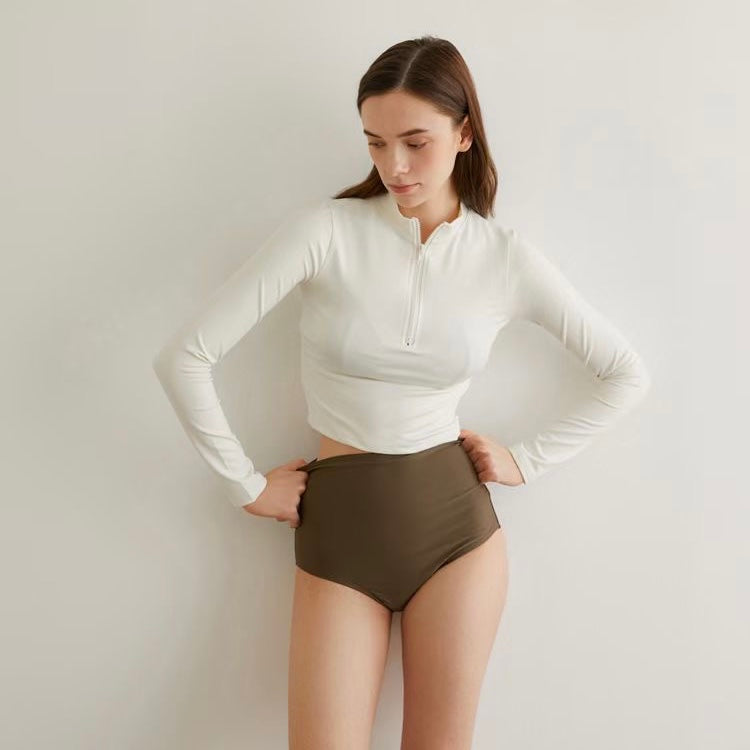 Zip Long Sleeve Swimsuit (Top)🔥大熱款