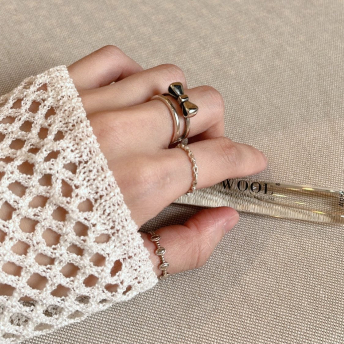 S925 Ribbon Ring
