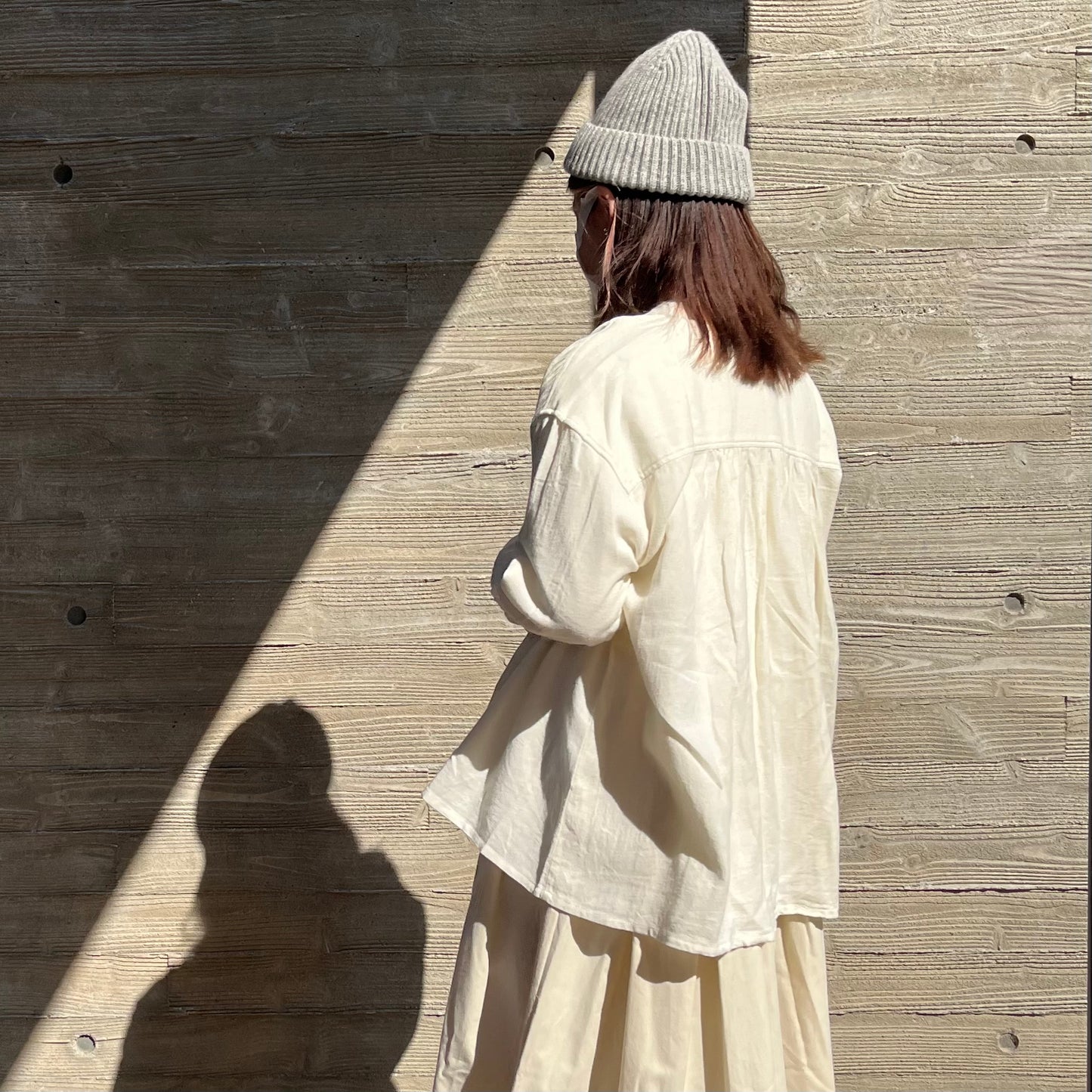 Pin Tuck Shirt Blouse