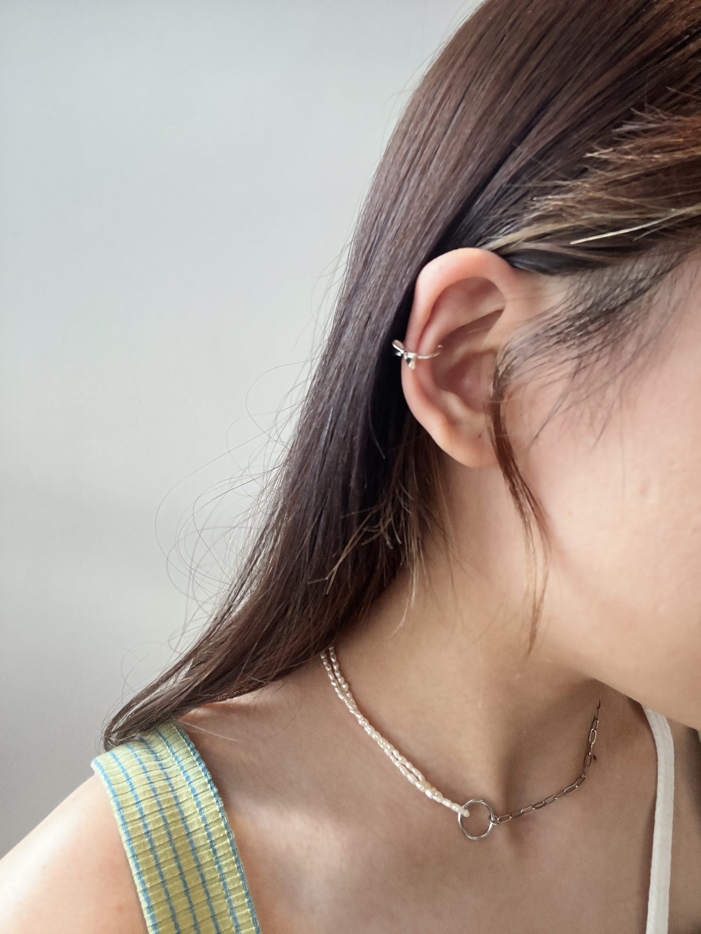 S925 Ribbon Earcuff