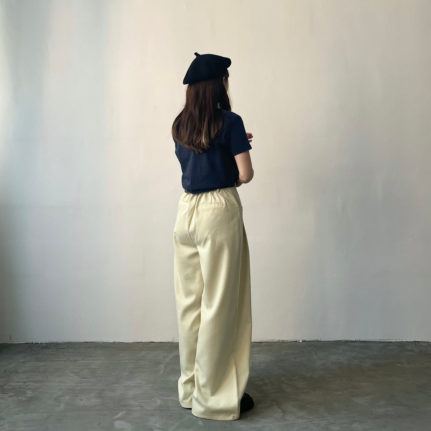 PT18- High waist Long Trousers