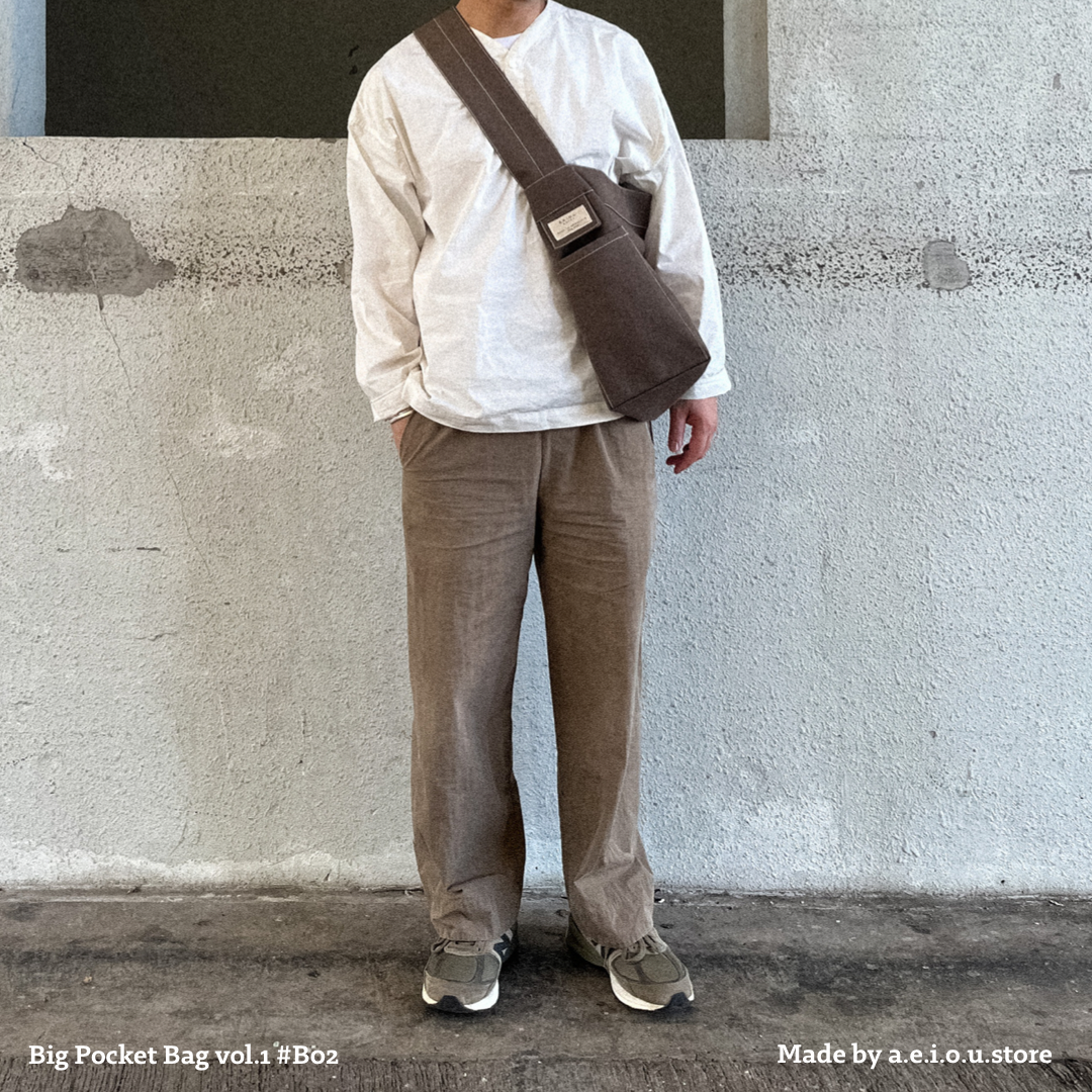 Vol.01 自家製 Big Pocket Bag