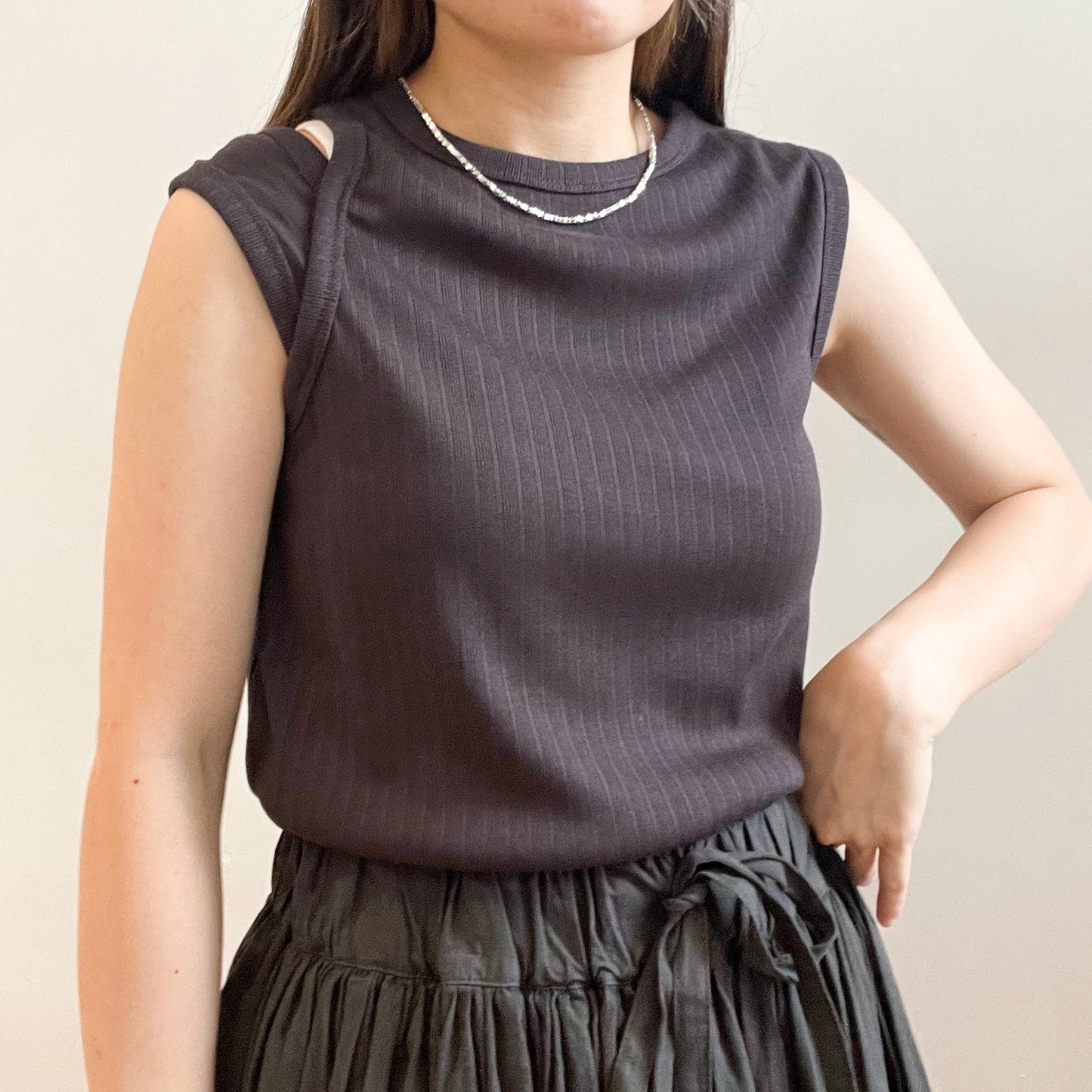 Shoulder Tank Top