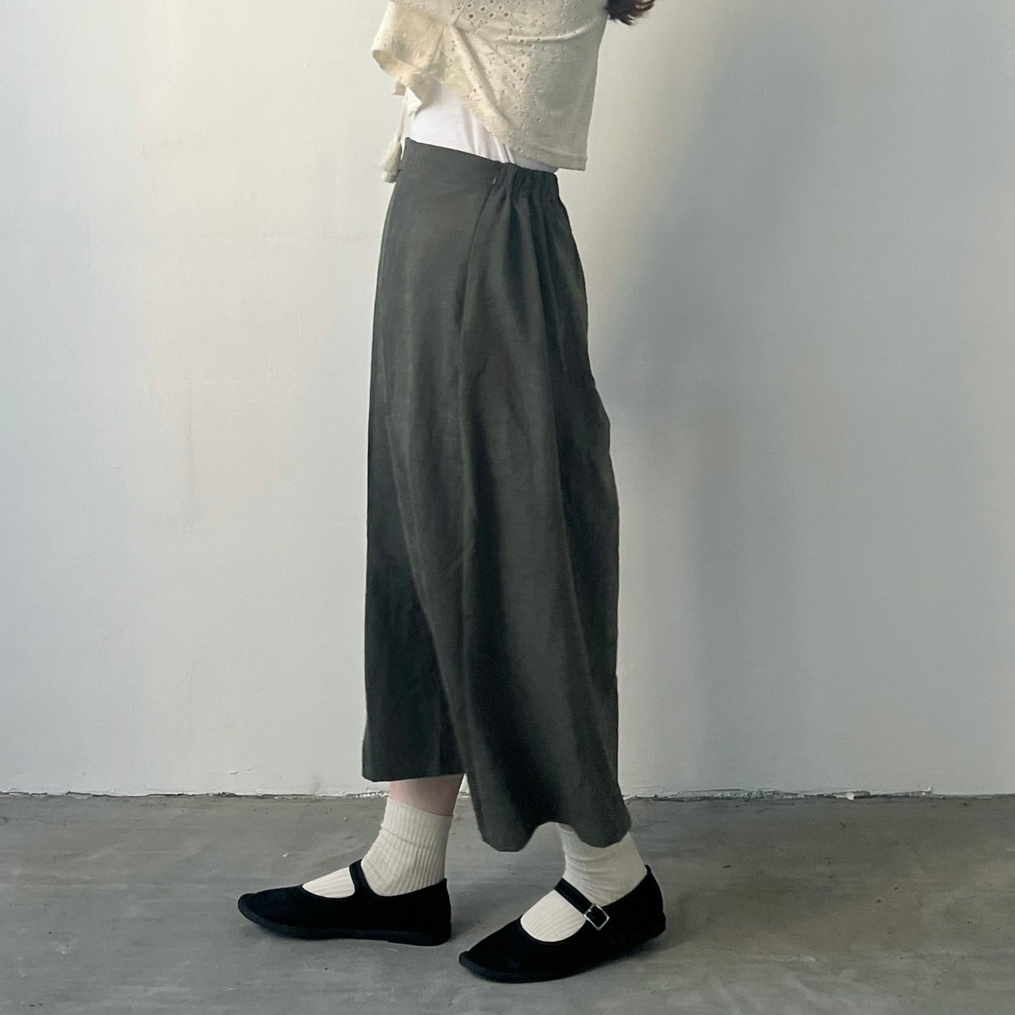 SK10- color straight skirt