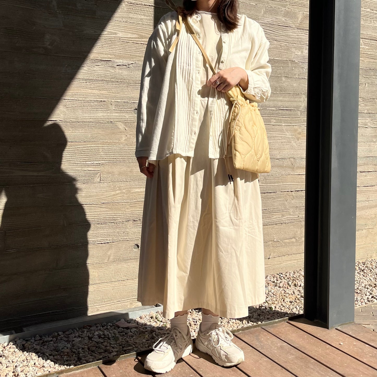 Pin Tuck Shirt Blouse